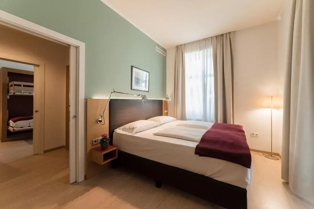 Bed in Hotel Stiegl Scala