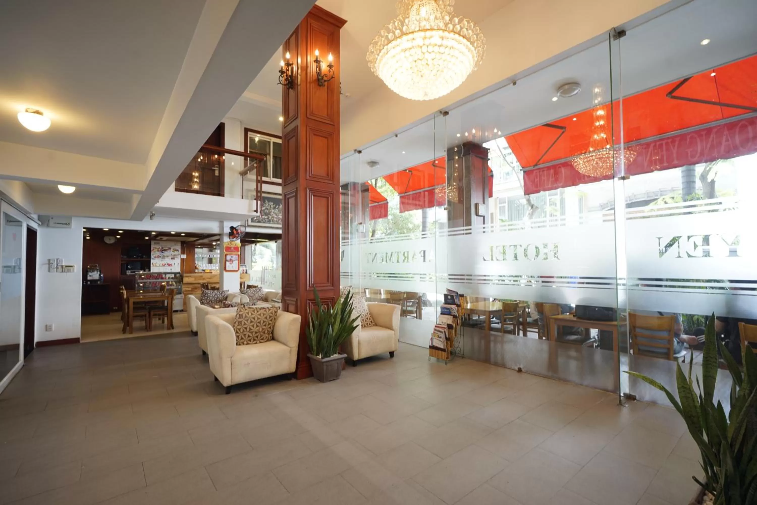 Lobby or reception in Hoang Yen Hotel Near SECC - Phu My Hung