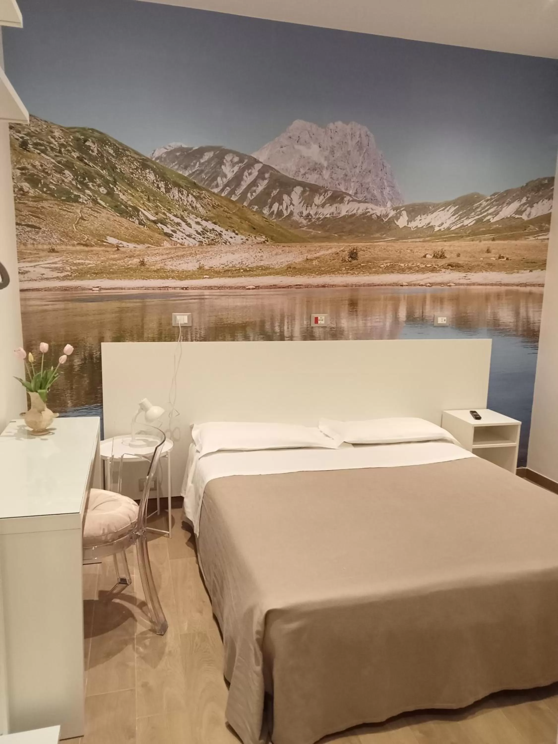 Bed in Hotel Porta Rivera