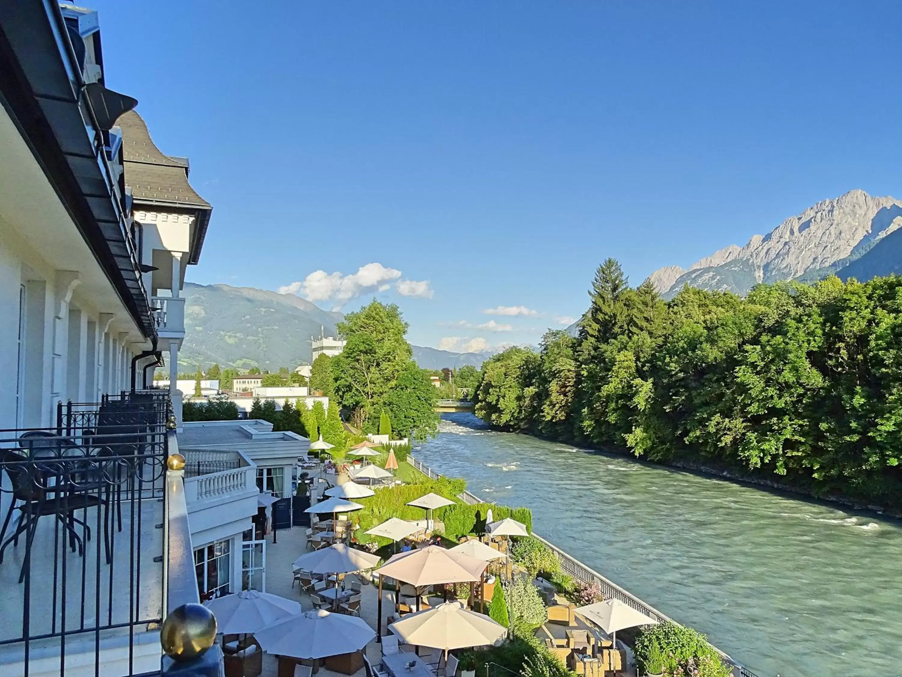 Balcony/Terrace in Grandhotel Lienz Business-Wellness & Gourmet