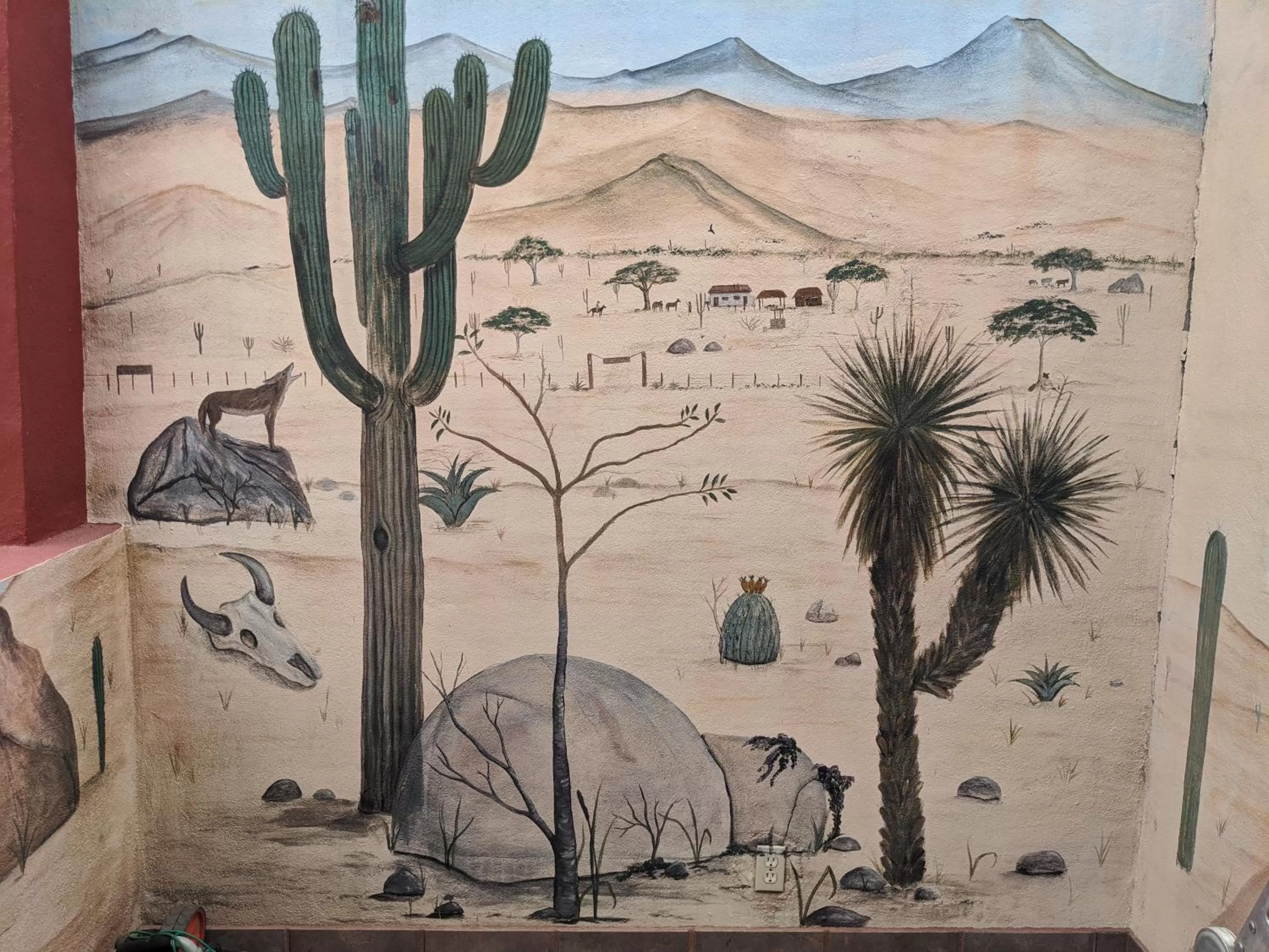 Decorative detail in Hacienda De Palmas