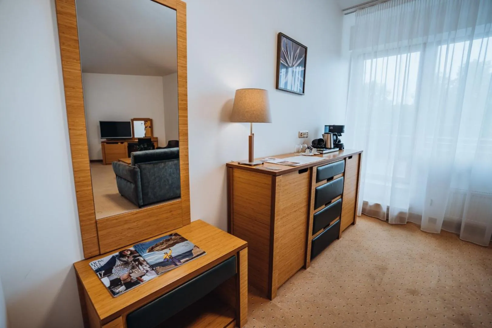 Communal lounge/ TV room in Gabija Hotel SPA & Conferences