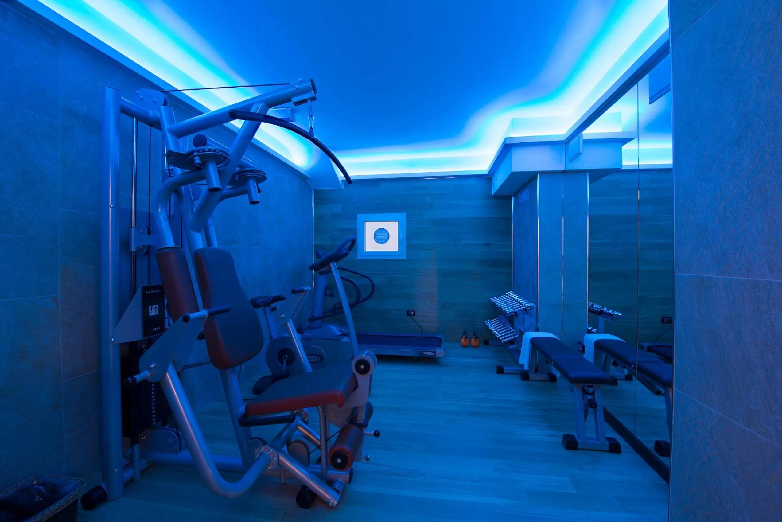 Fitness centre/facilities in Hotel Guglielmo