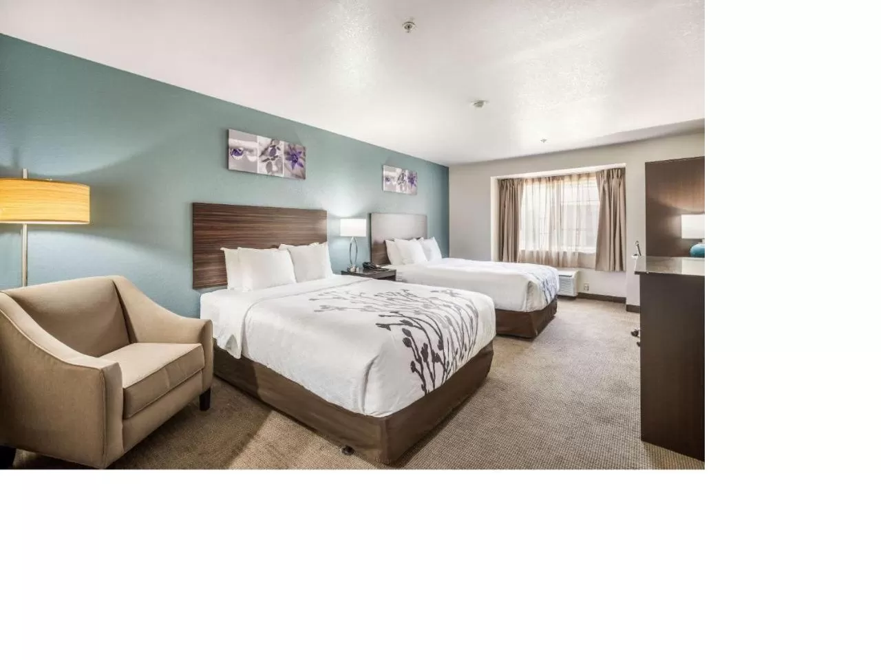 Bed in Sleep Inn & Suites Tallahassee-Capitol