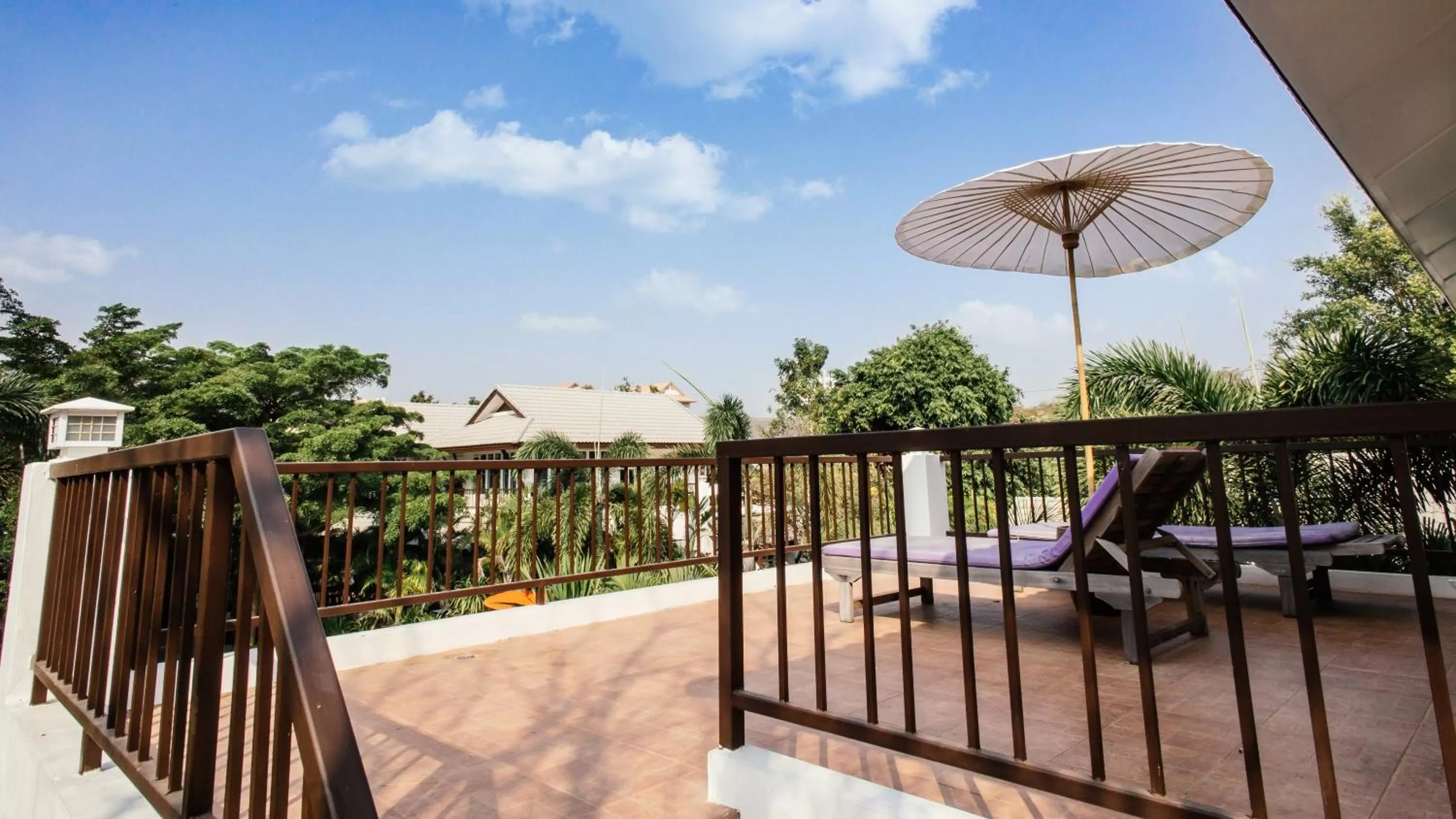 Garden view in Laksasubha Hua Hin