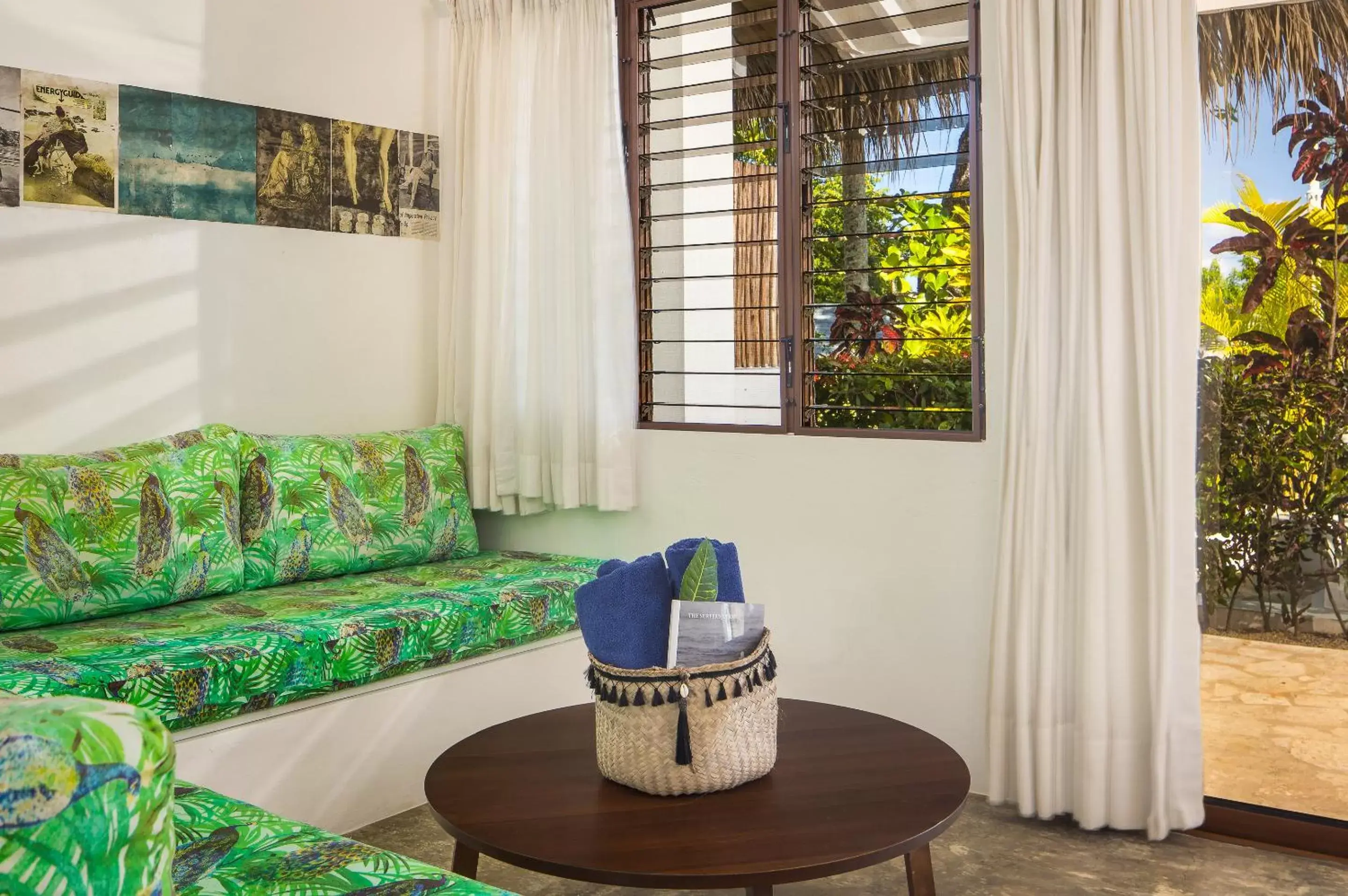 Living room, Seating Area in El Encuentro Surf Lodge