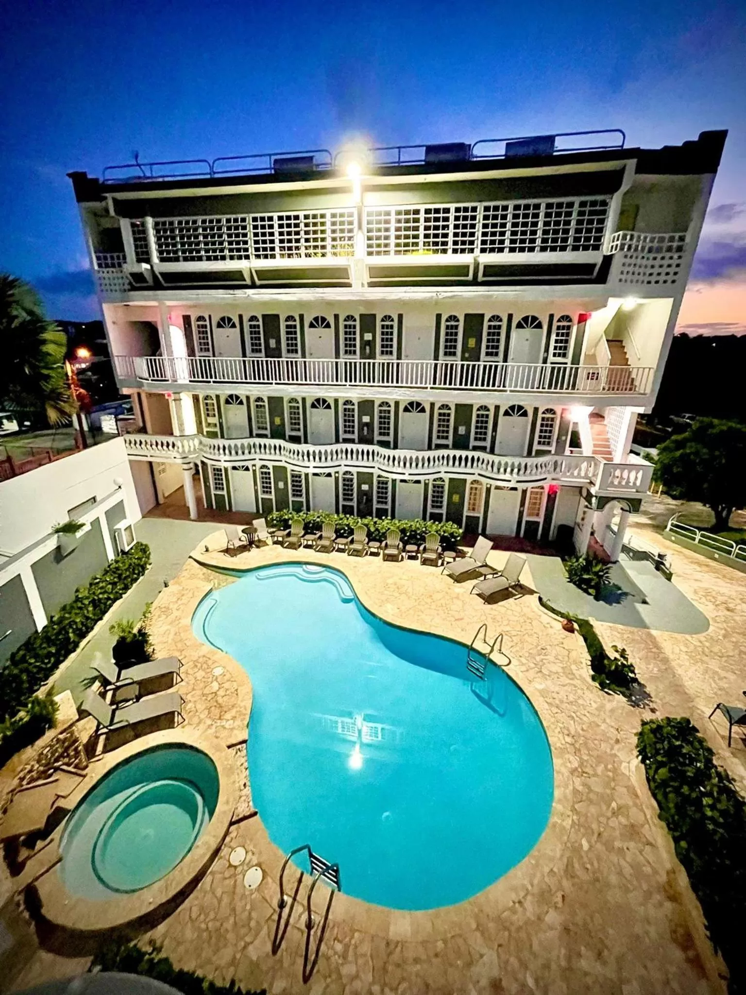 Night in The Village Inn