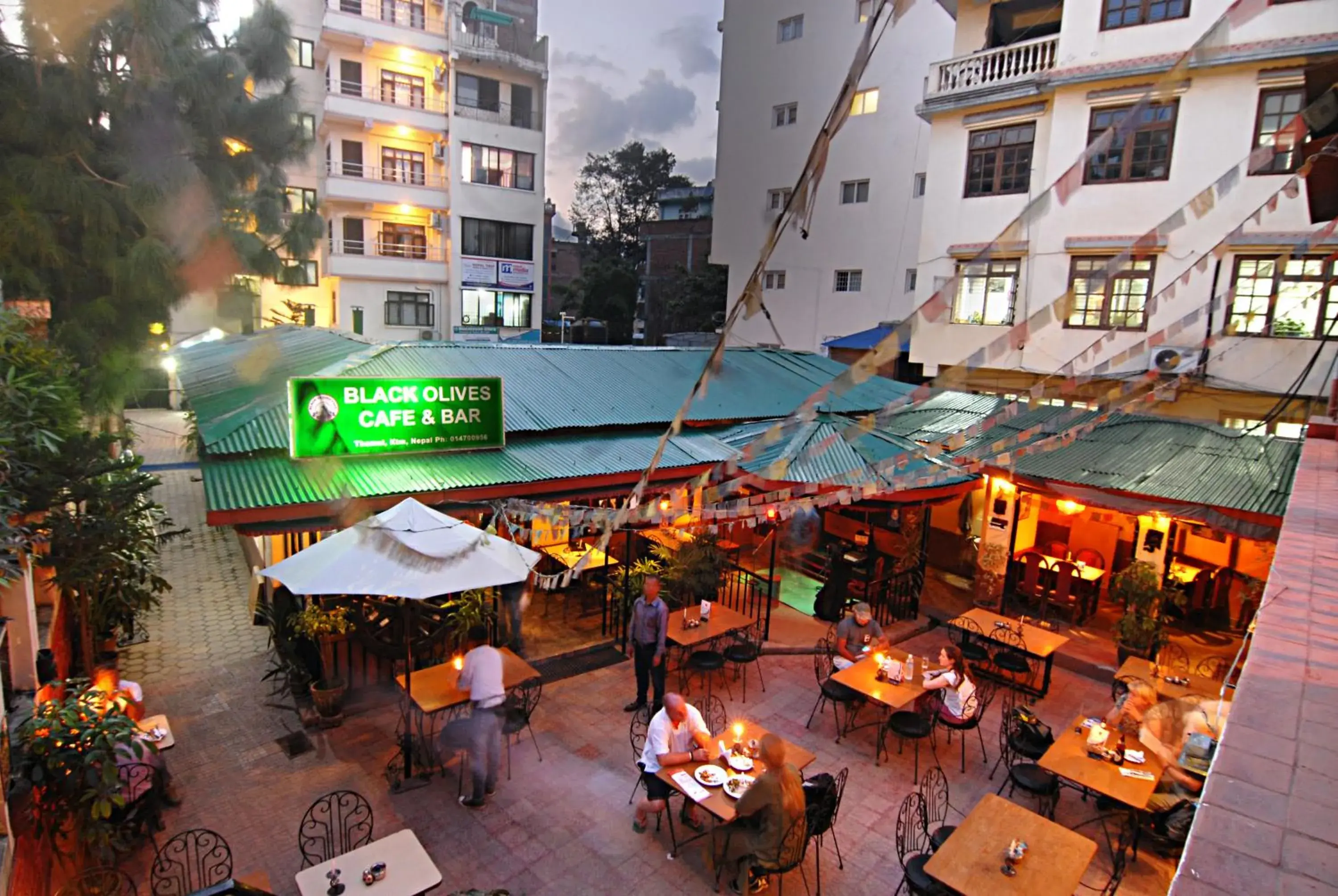 Restaurant/places to eat in Thamel Grand Hotel