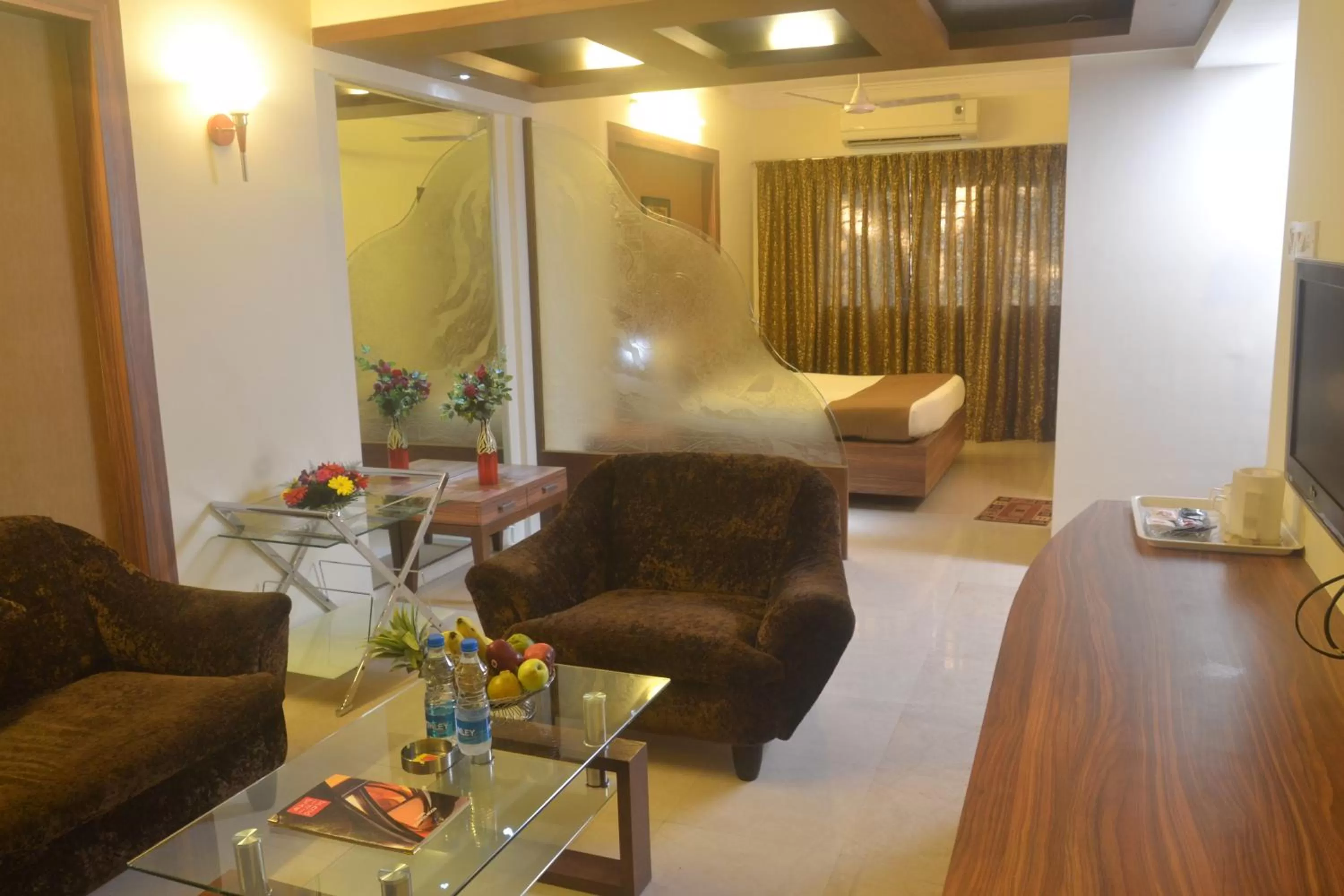 Living room in Hotel Plaza