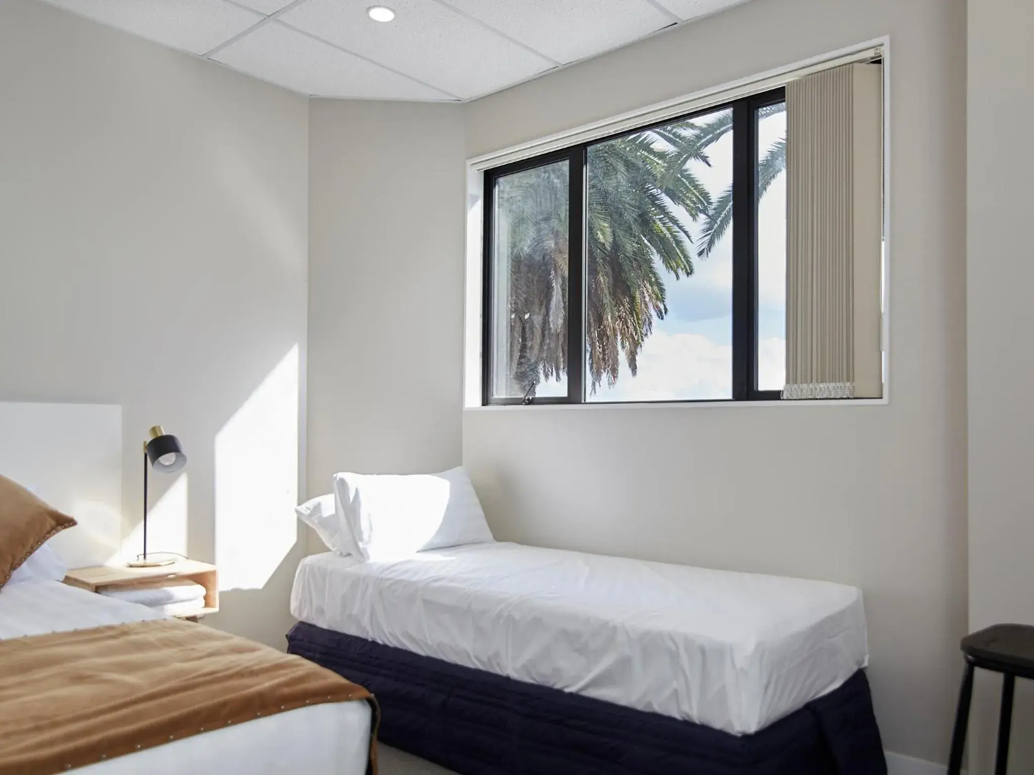 Bedroom, Bed in Three Palms Lodge