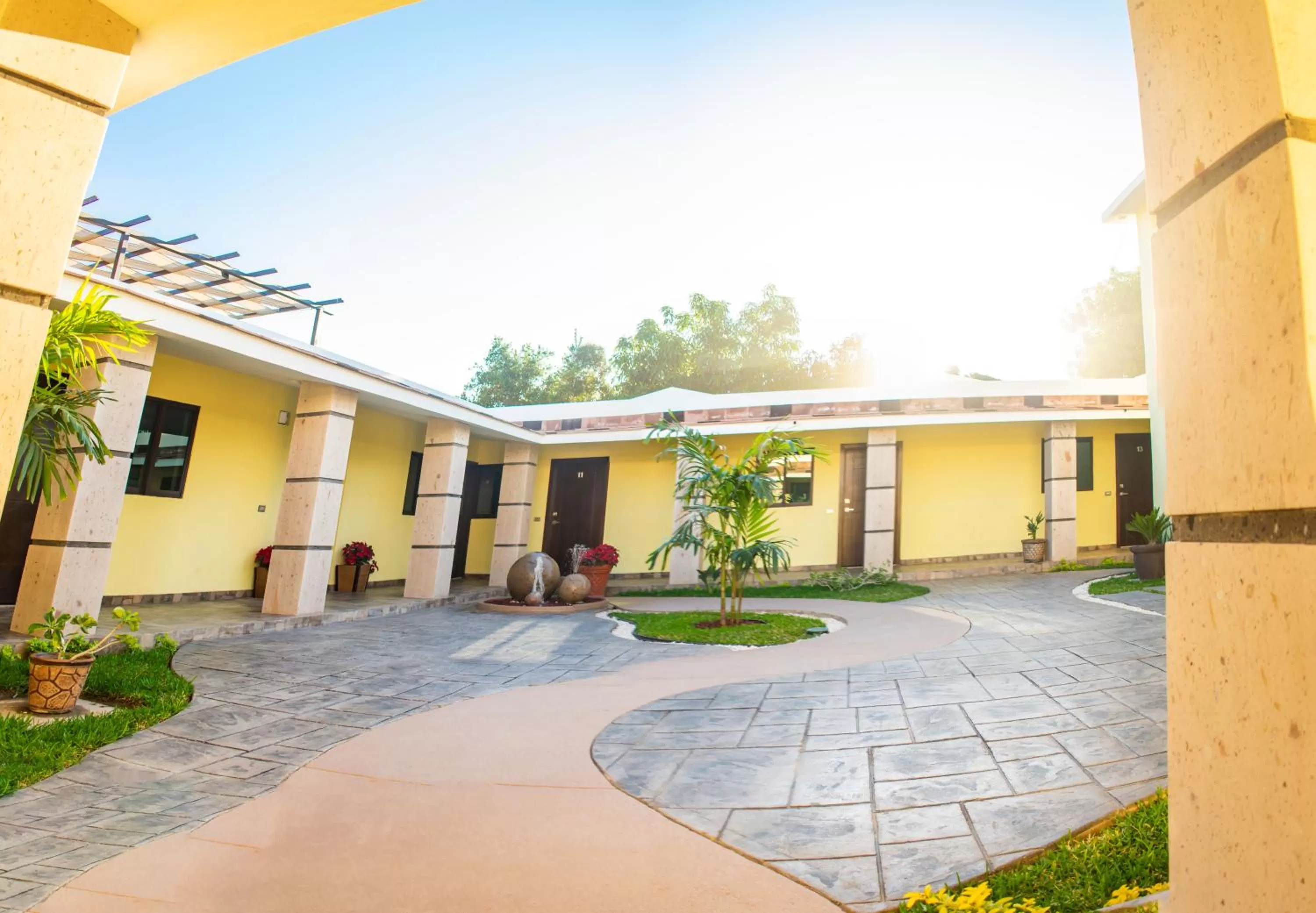 Property building in Hotel EL MILAGRO