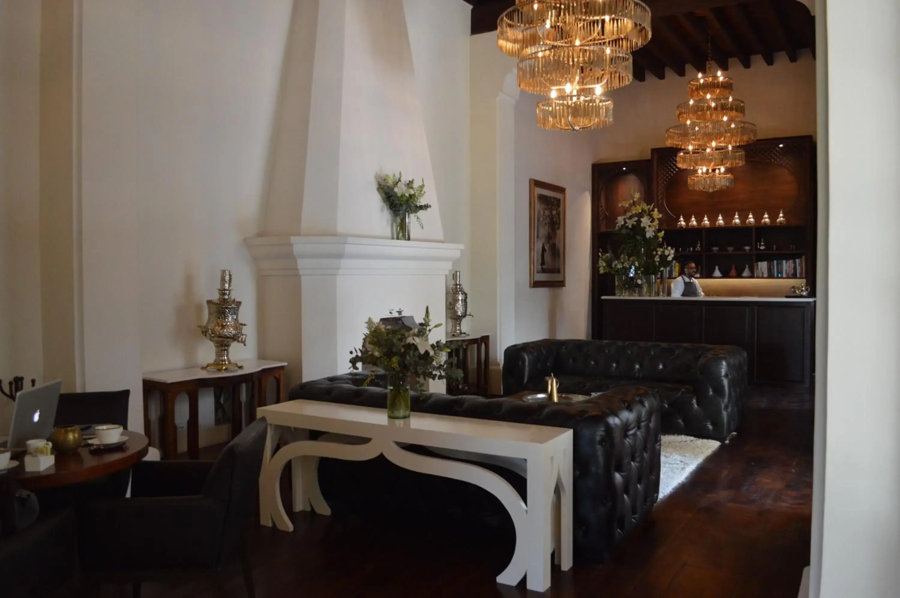 Lobby or reception, Lounge/Bar in HOTEL CASA BLANCA 7