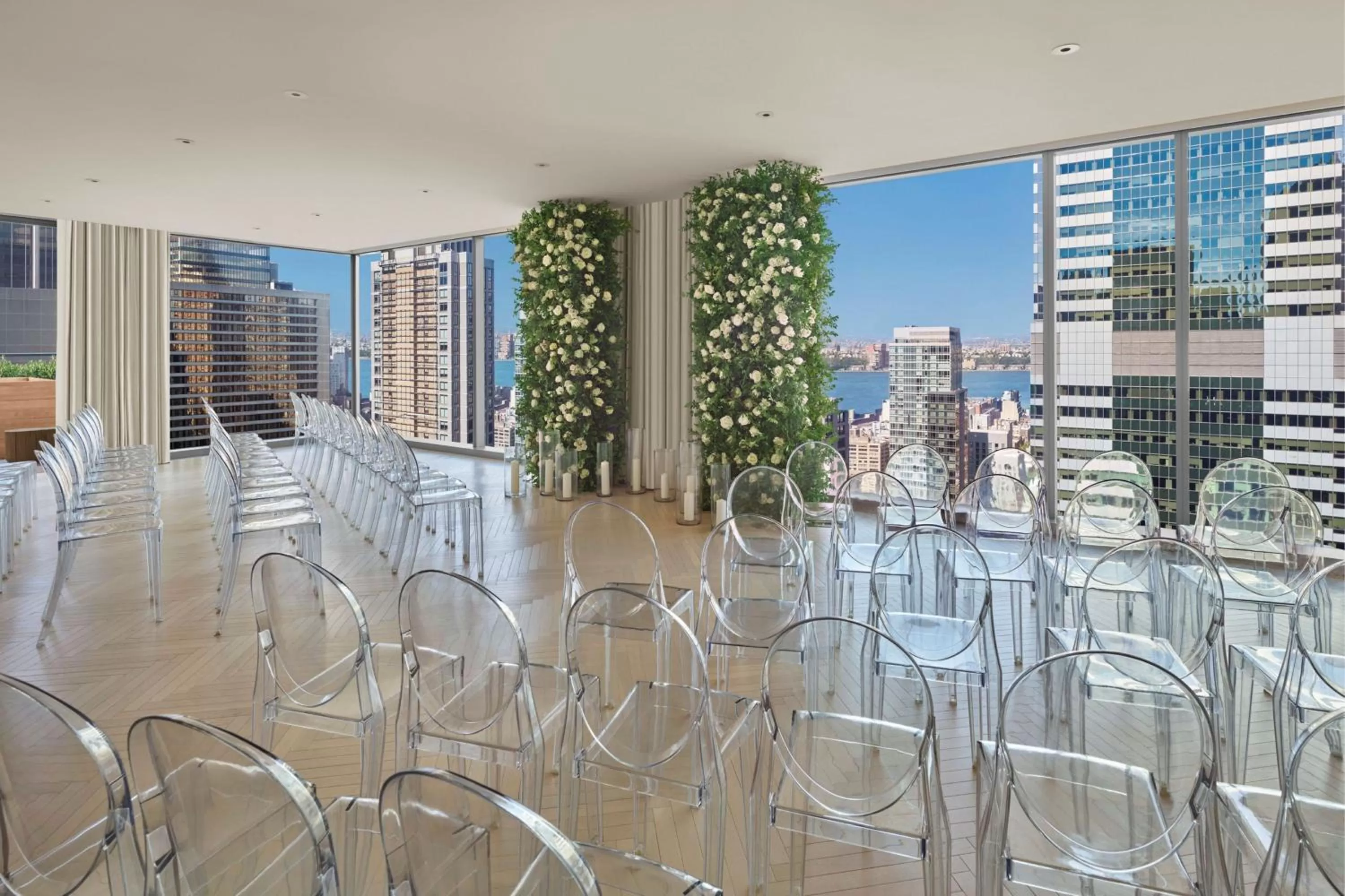 Meeting/conference room in The Times Square EDITION New York