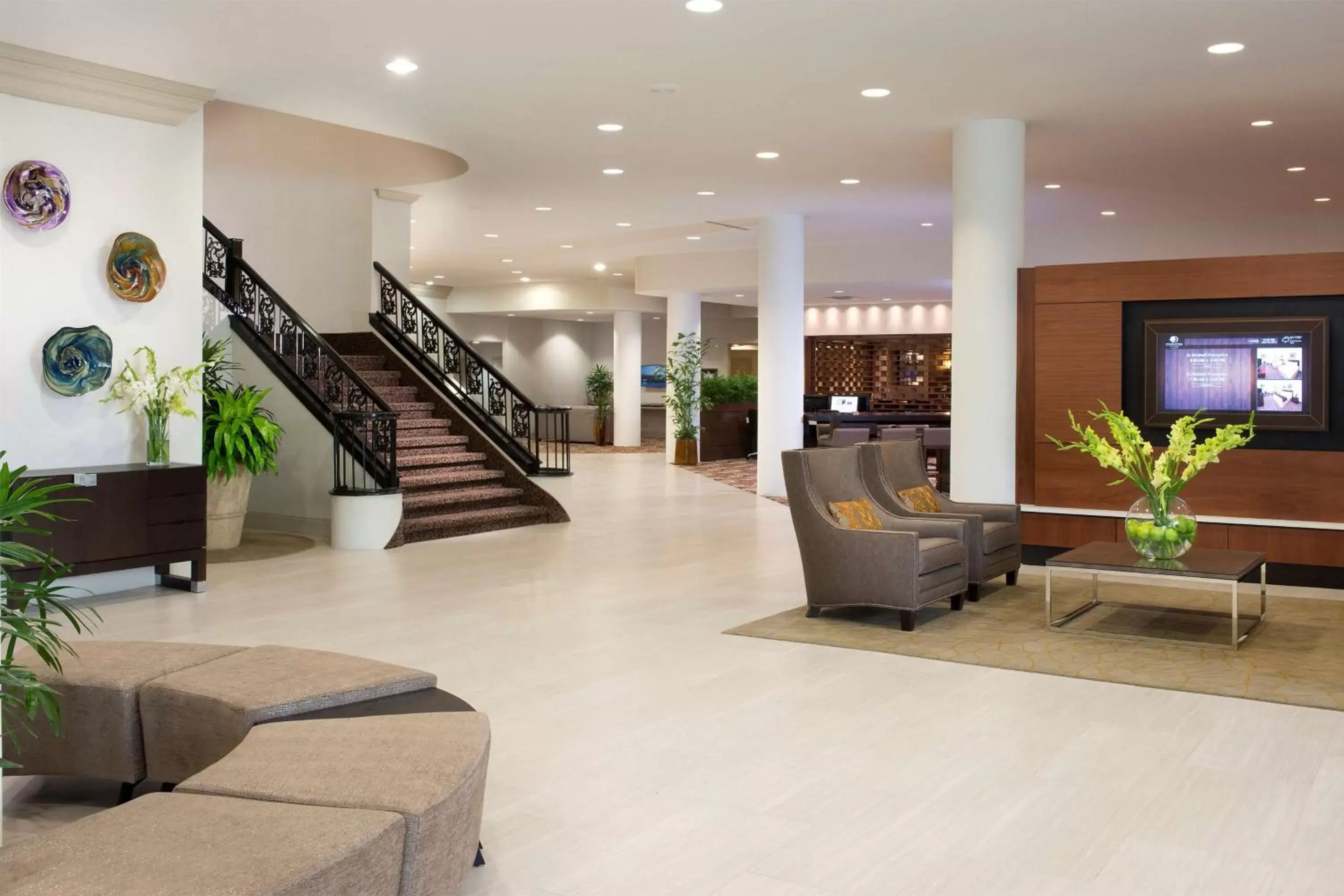 Lobby or reception, Lobby/Reception in DoubleTree by Hilton Lafayette