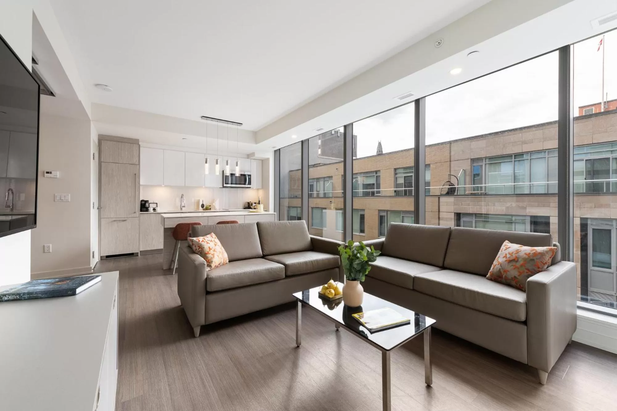 Living room in reStays Ottawa