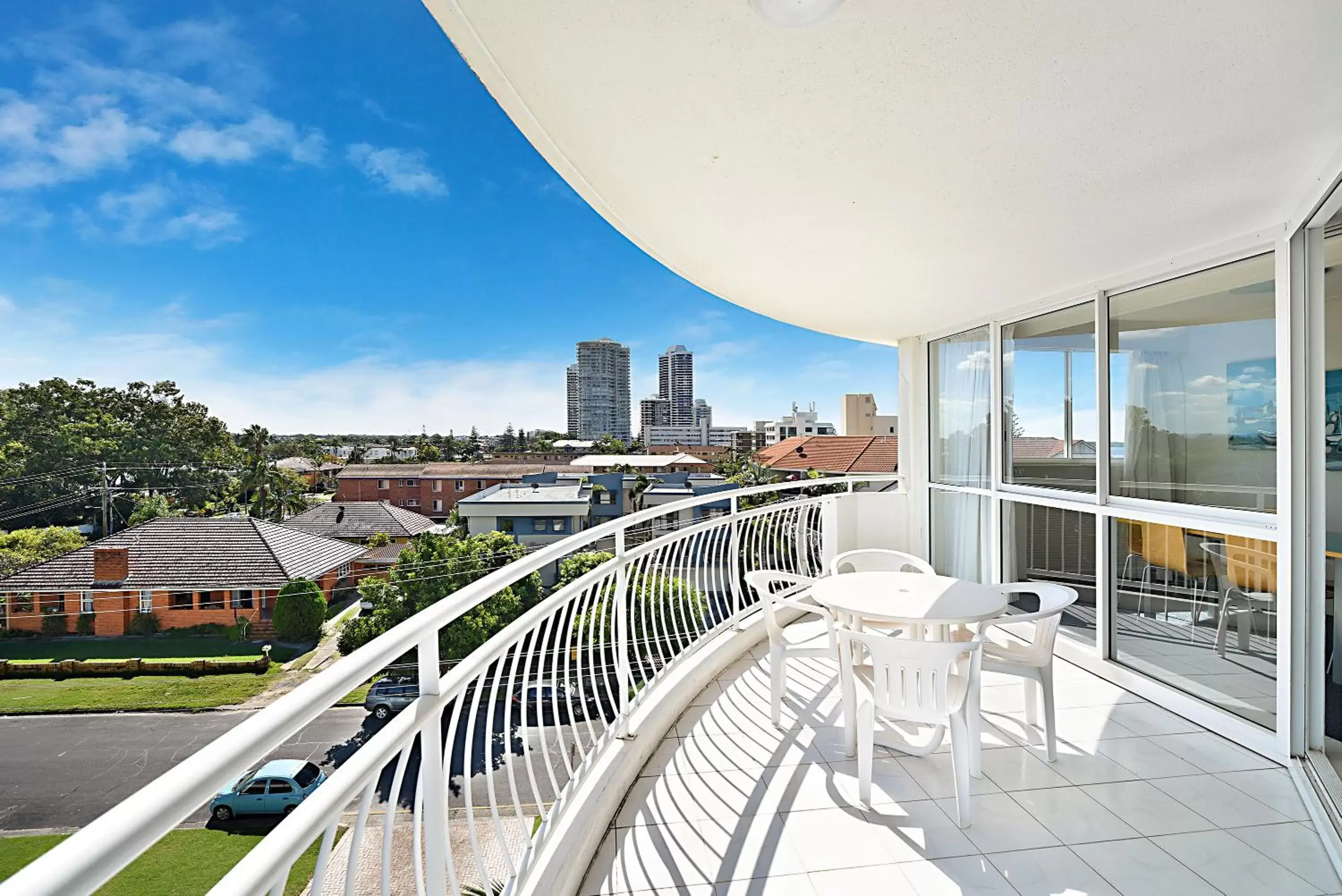 Street view, Balcony/Terrace in The Atrium Resort