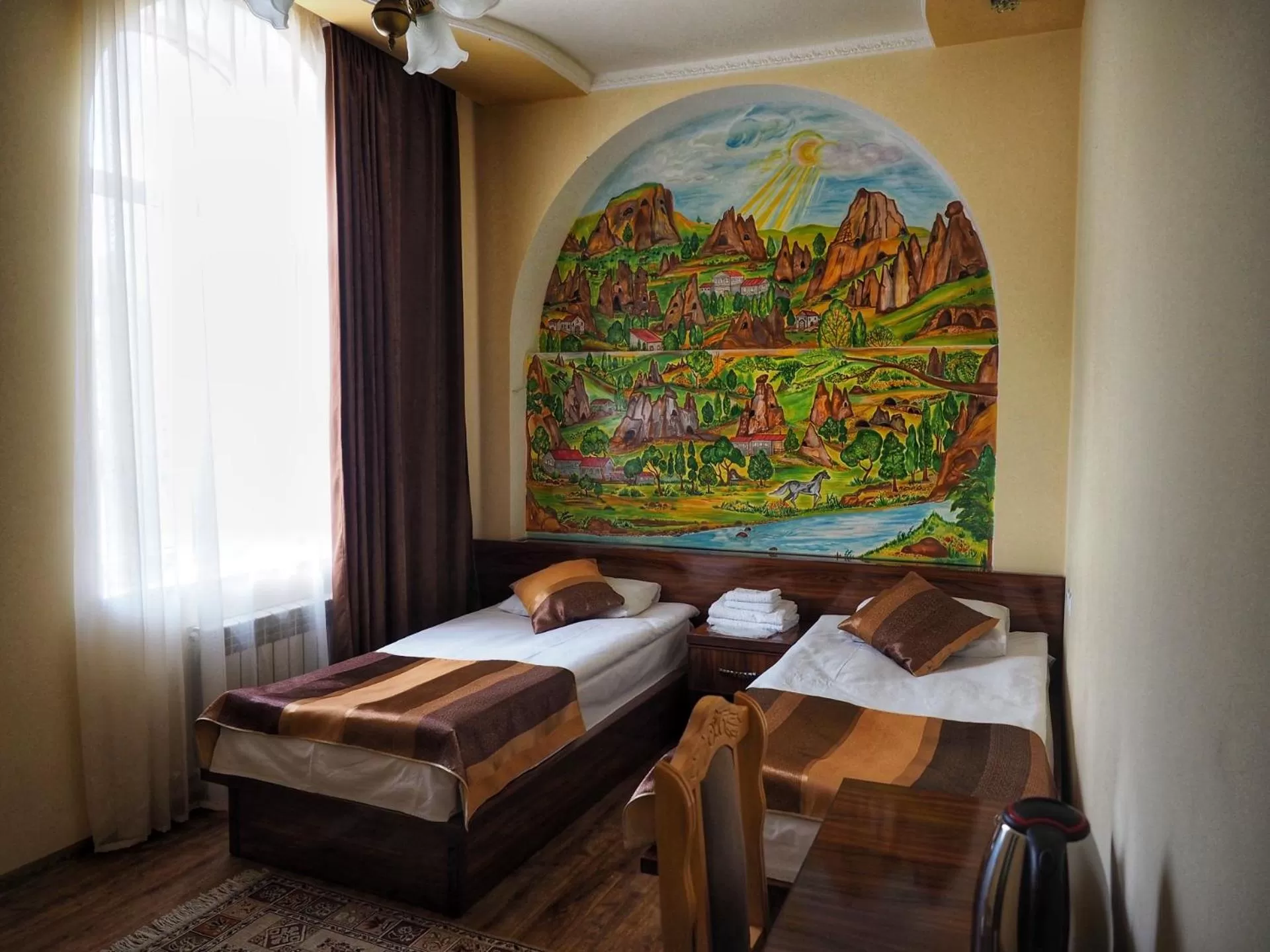 Twin Room with City View in Kirch Hotel & Restaurant