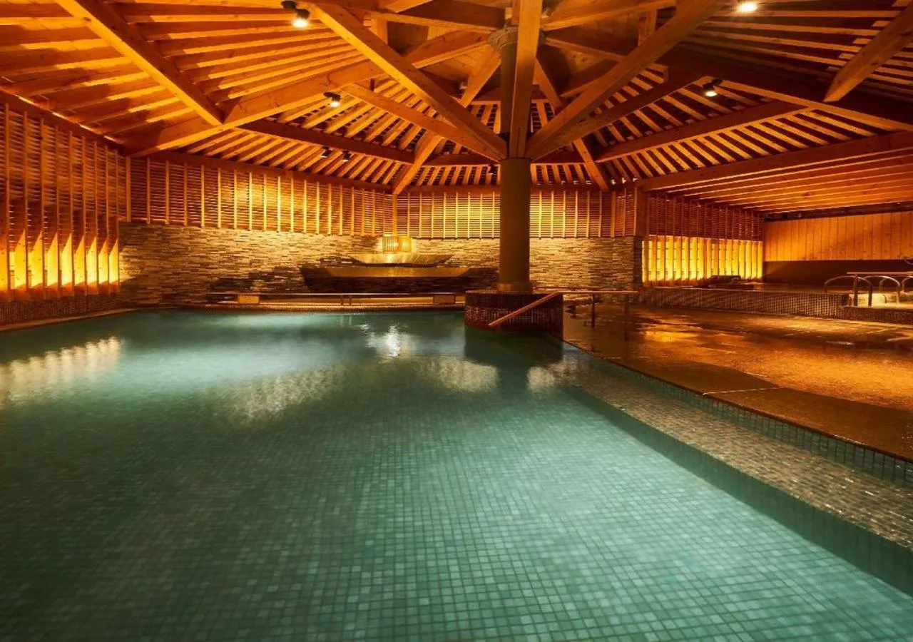 Hot Spring Bath in Hakodate Hotel Banso