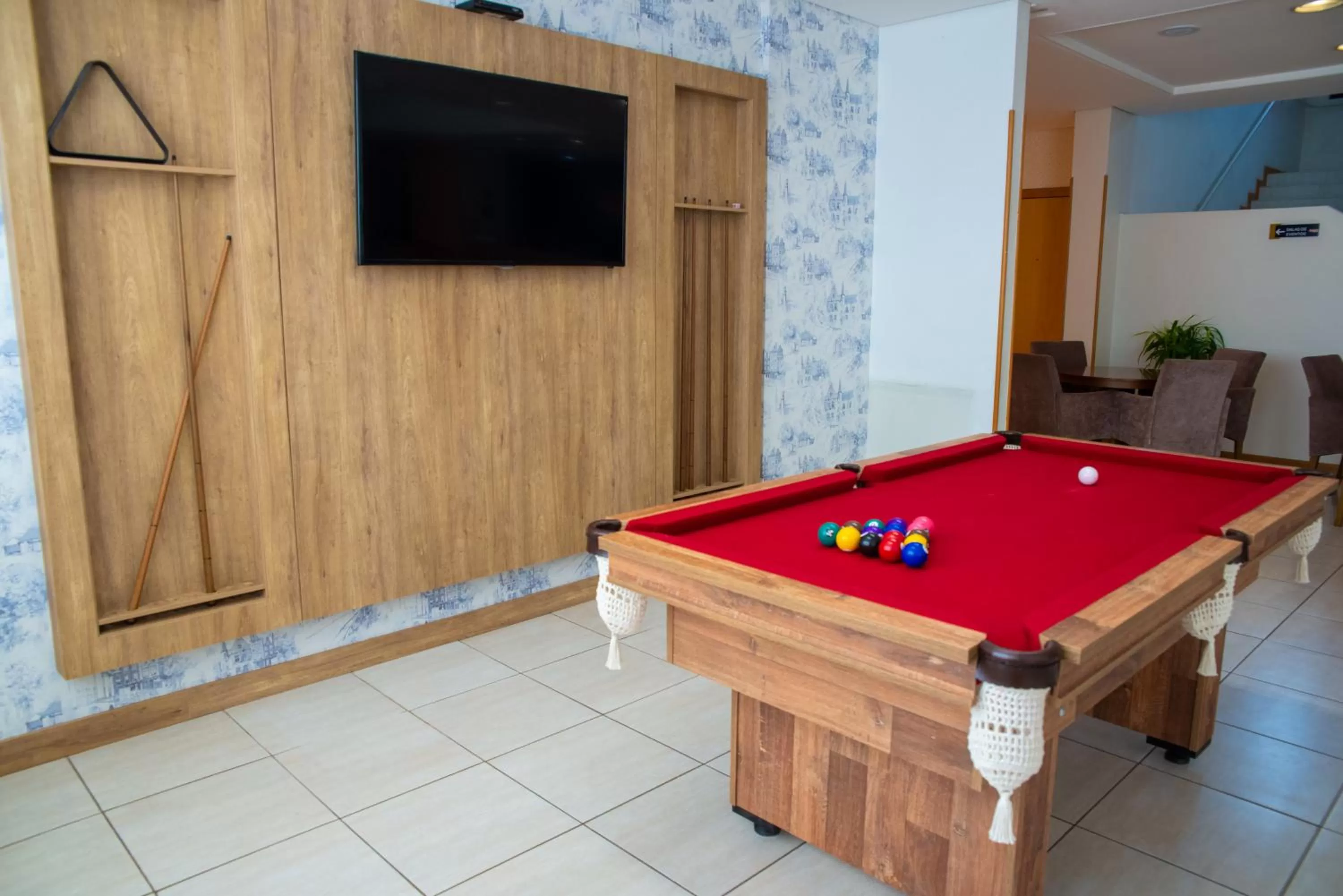 Billiard in Hotel Campo Largo Express