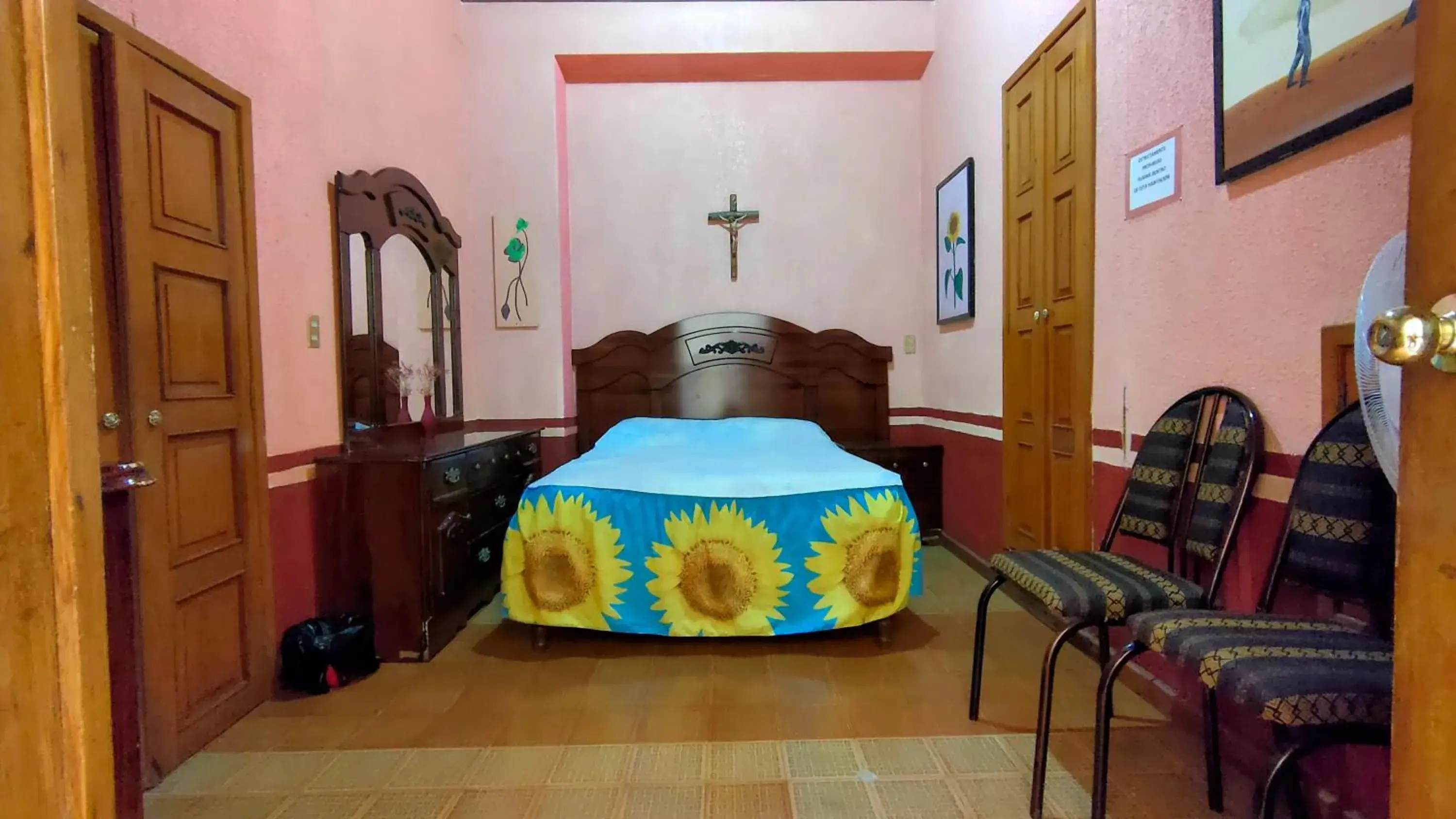 Bedroom in OYO Posada Santa Cecilia, Jerez Zacatecas
