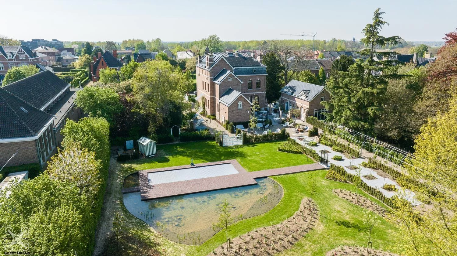 Swimming pool in Villa Copis