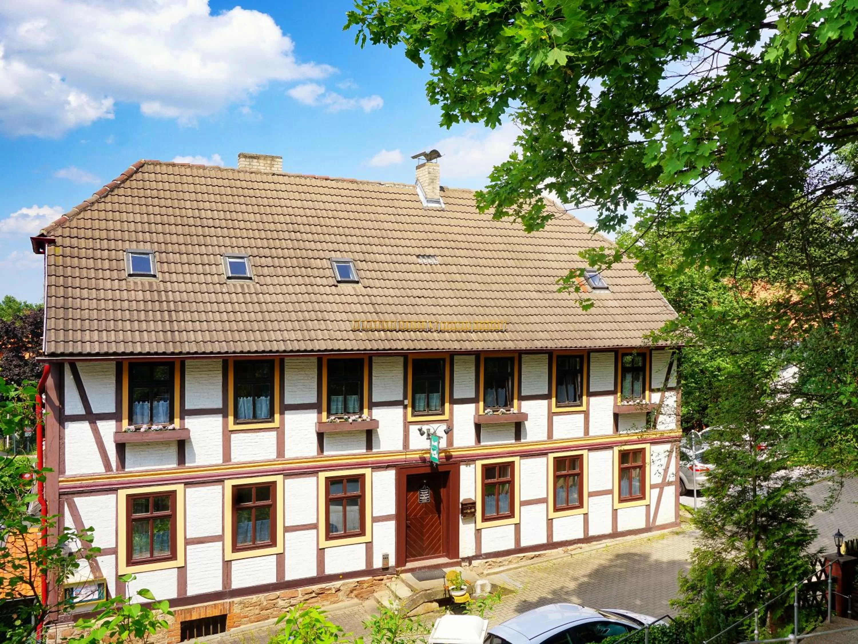 Property building in Schlossberg-Hotel Garni