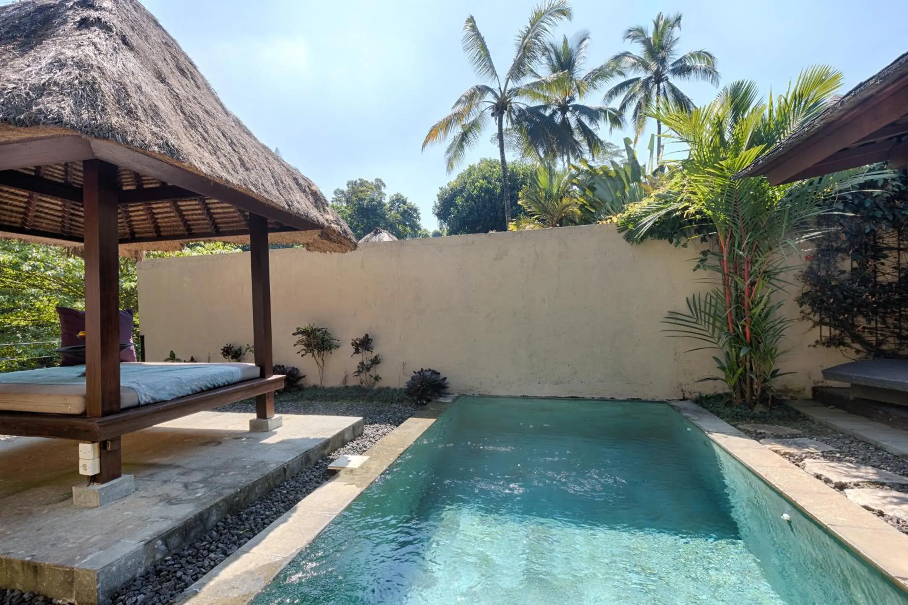 Swimming Pool in Temuku Villas Ubud - CHSE Certified