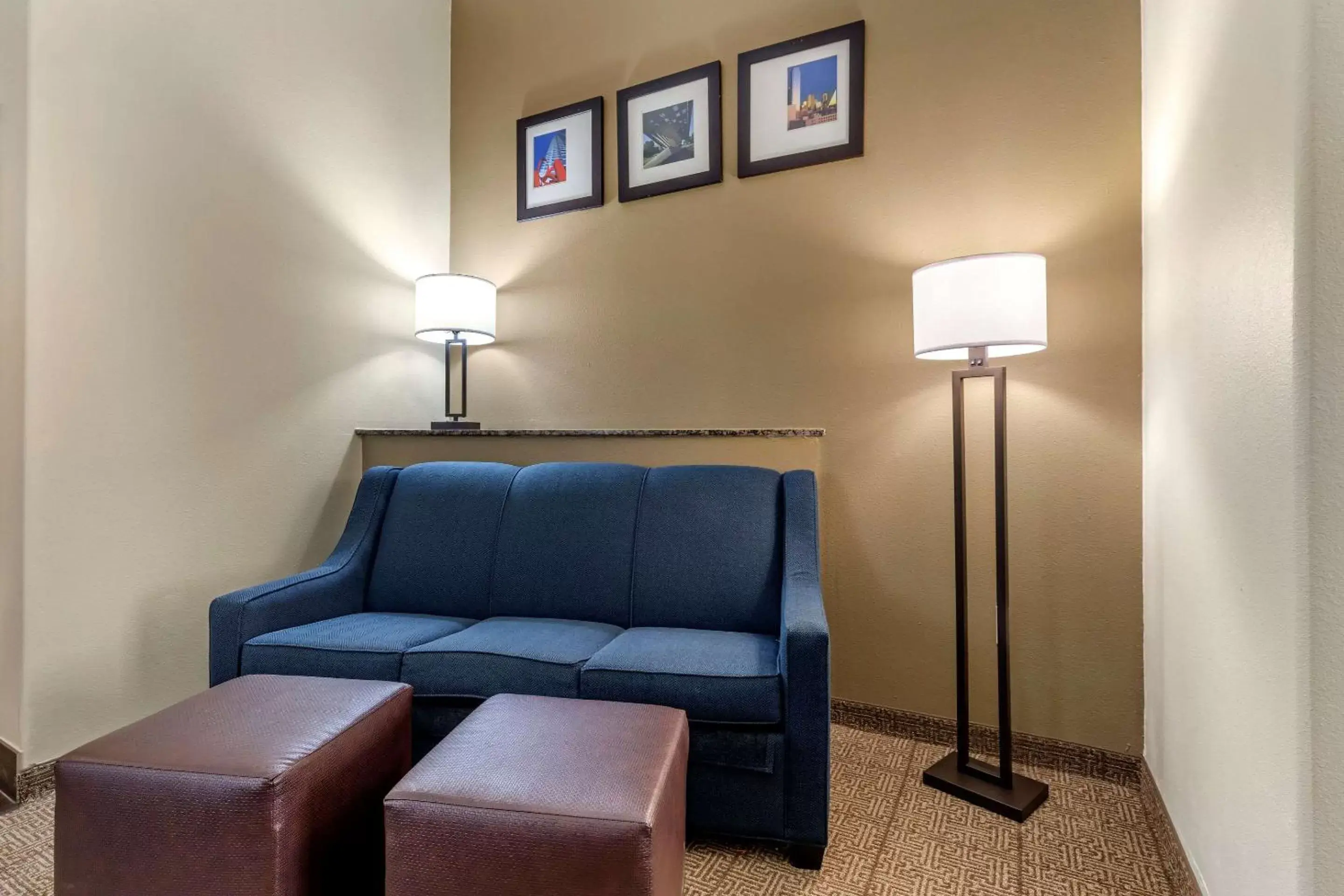 Photo of the whole room, Seating Area in Comfort Suites West Dallas-Cockrell Hill