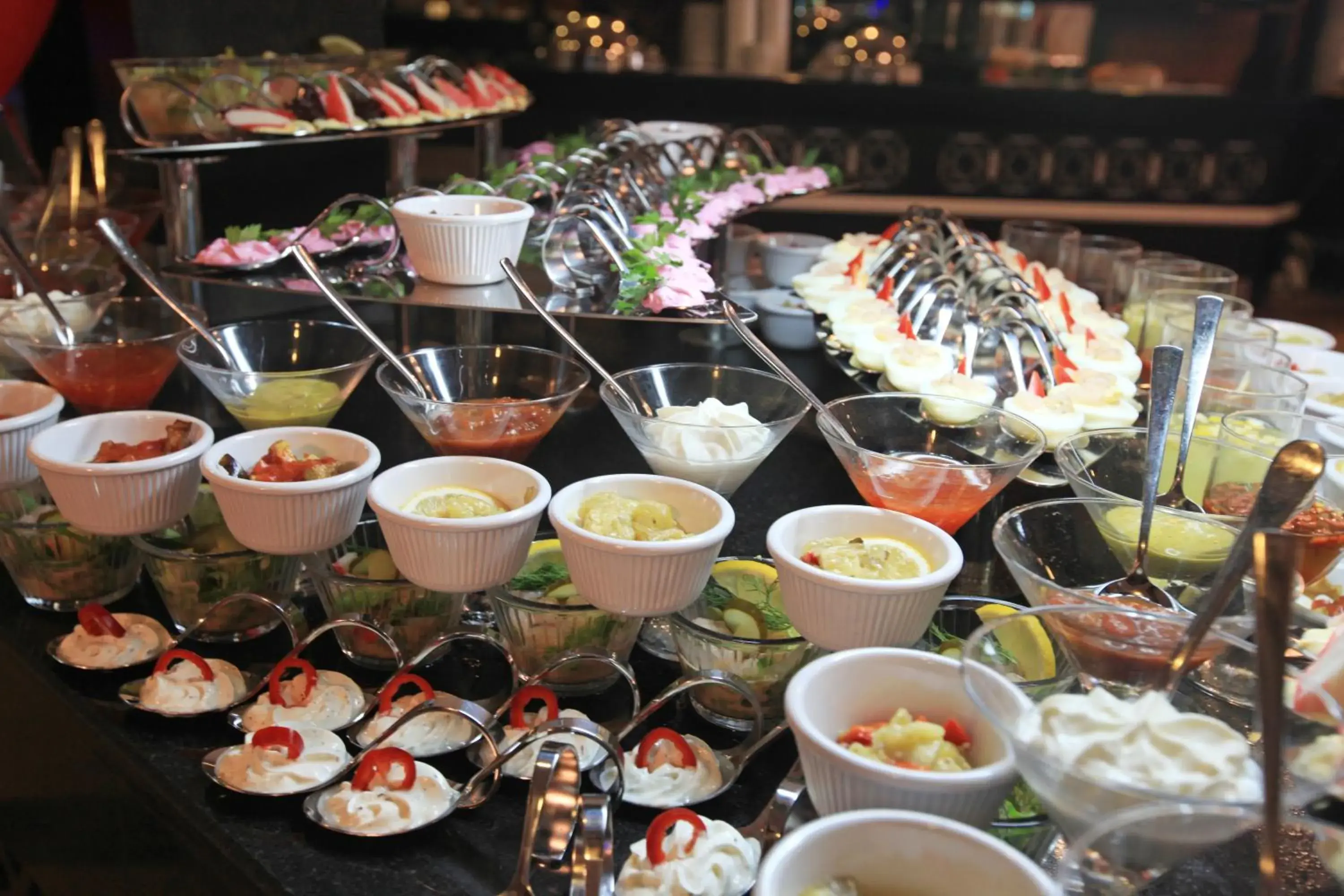 Buffet breakfast in Tac Premier Hotel & Spa Buffet breakfast in Tac Premier Hotel & Spa