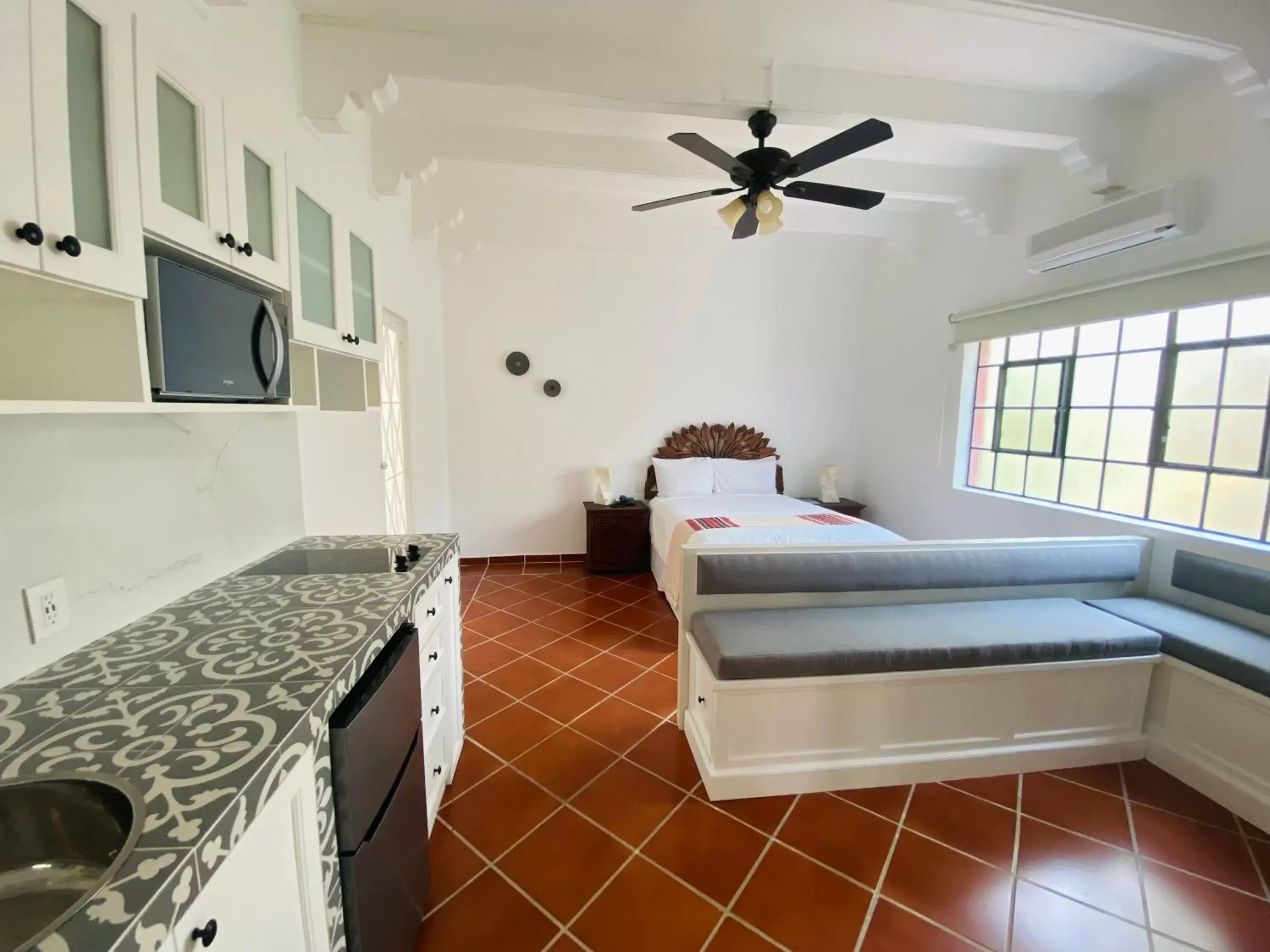 Photo of the whole room, Bed in Hotel Spa Posada Tlaltenango