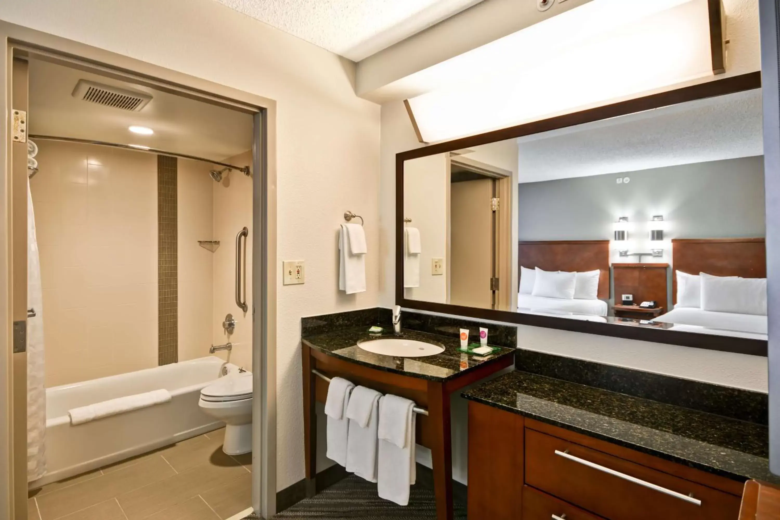 Bathroom in Hyatt Place Dallas North