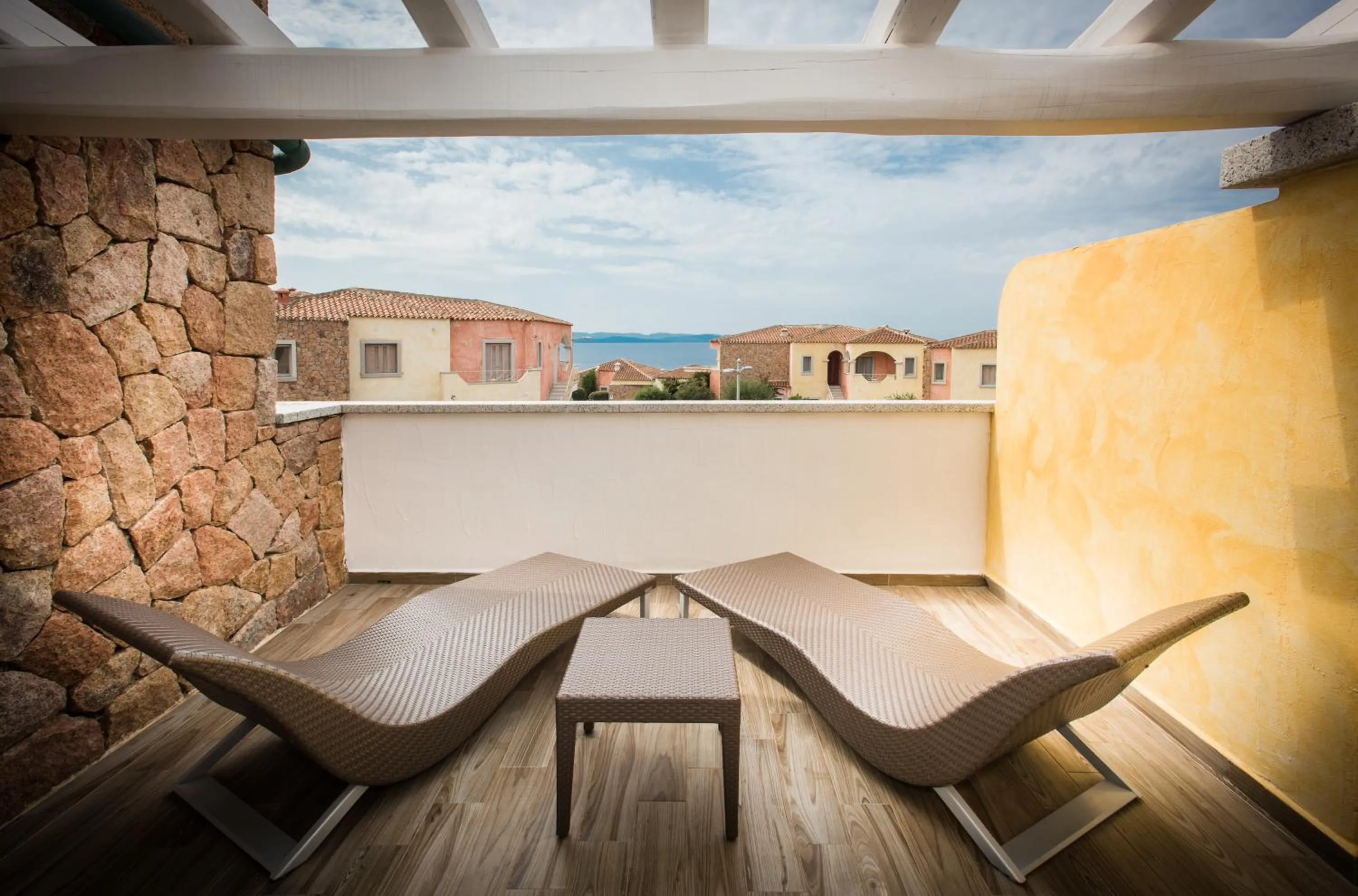 Balcony/Terrace in Grand Hotel Resort&SPA Ma&Ma - Adults Only