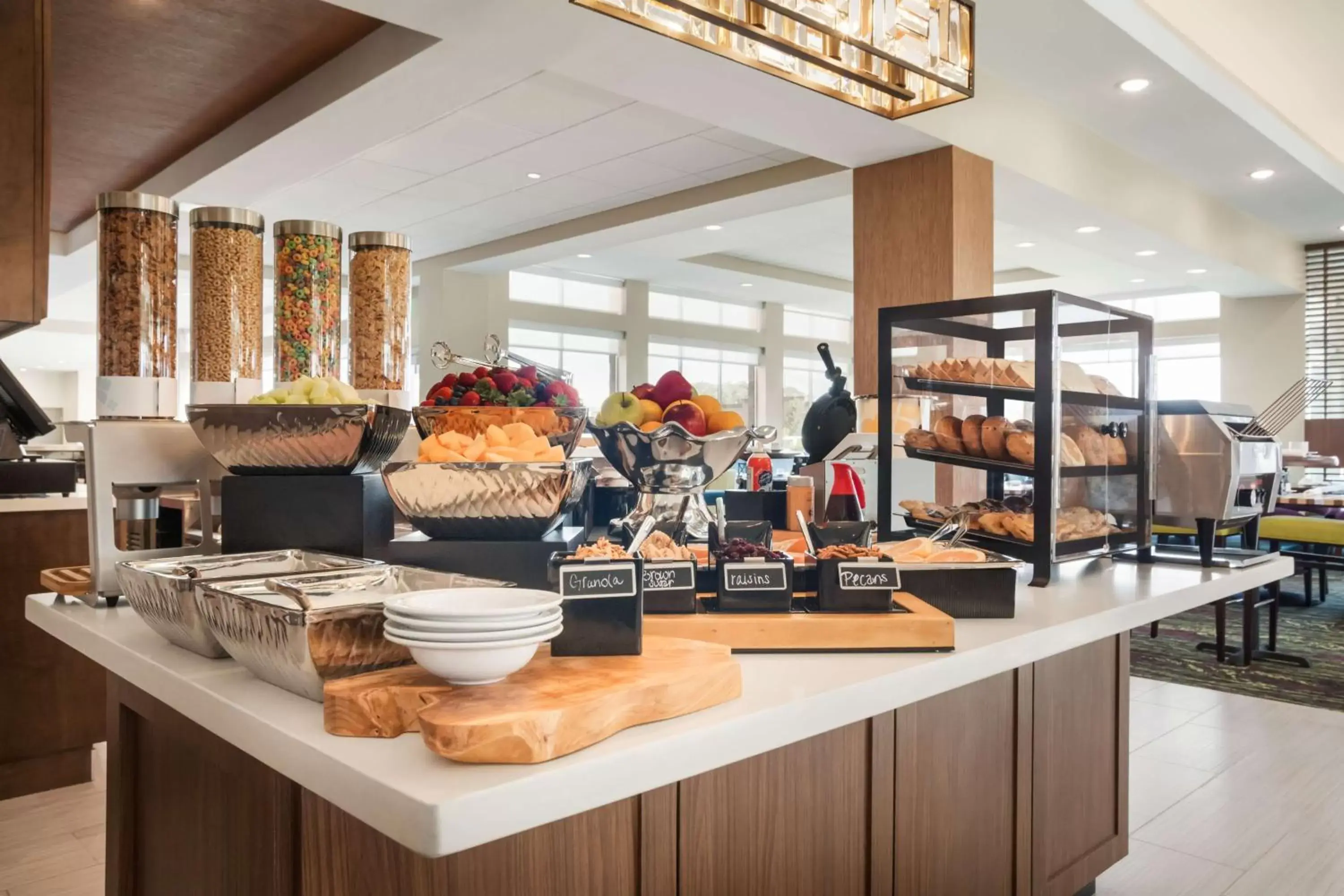 Breakfast in Hilton Garden Inn Houston-Baytown