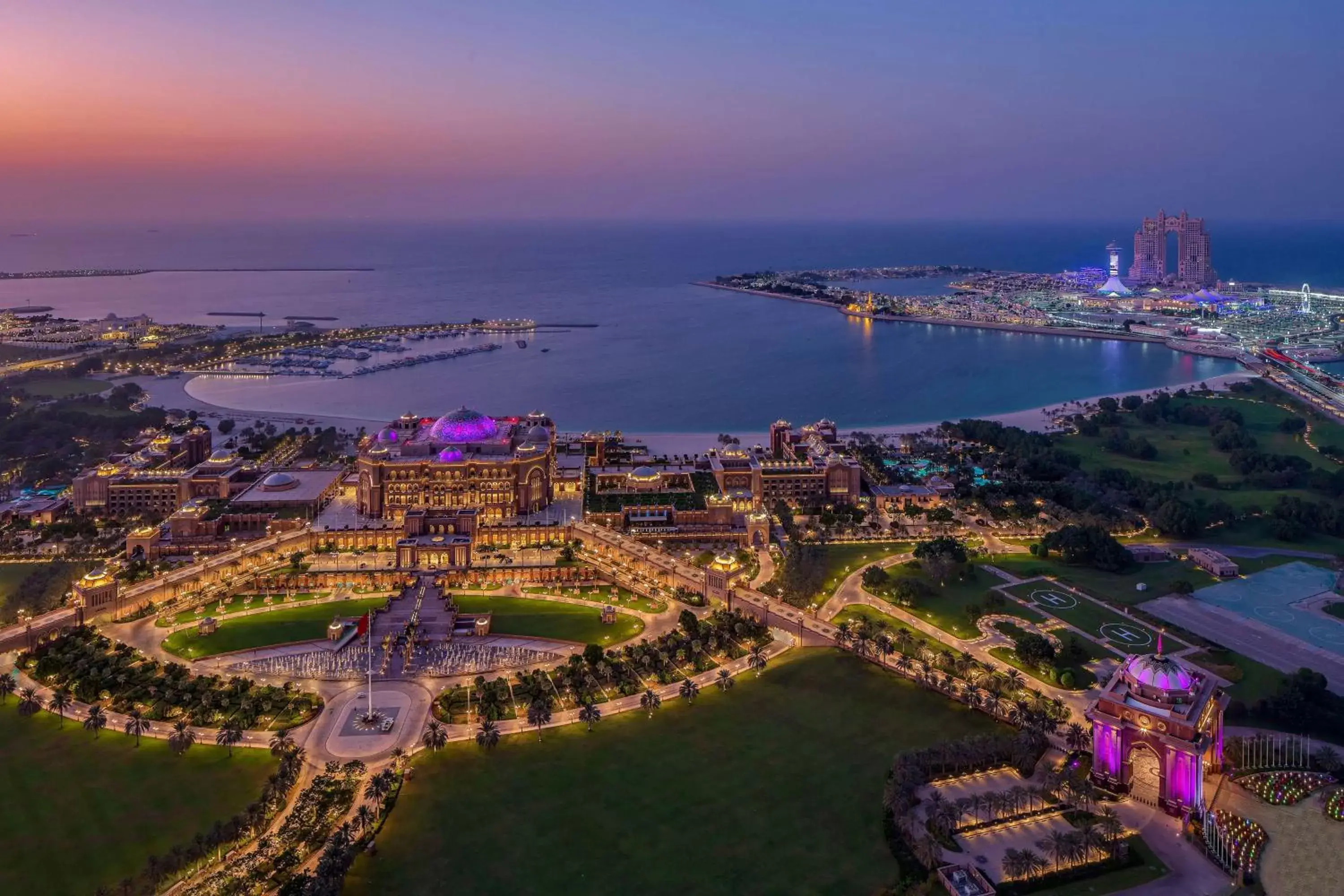 Location, Bird's-eye View in Grand Hyatt Abu Dhabi Hotel & Residences Emirates Pearl