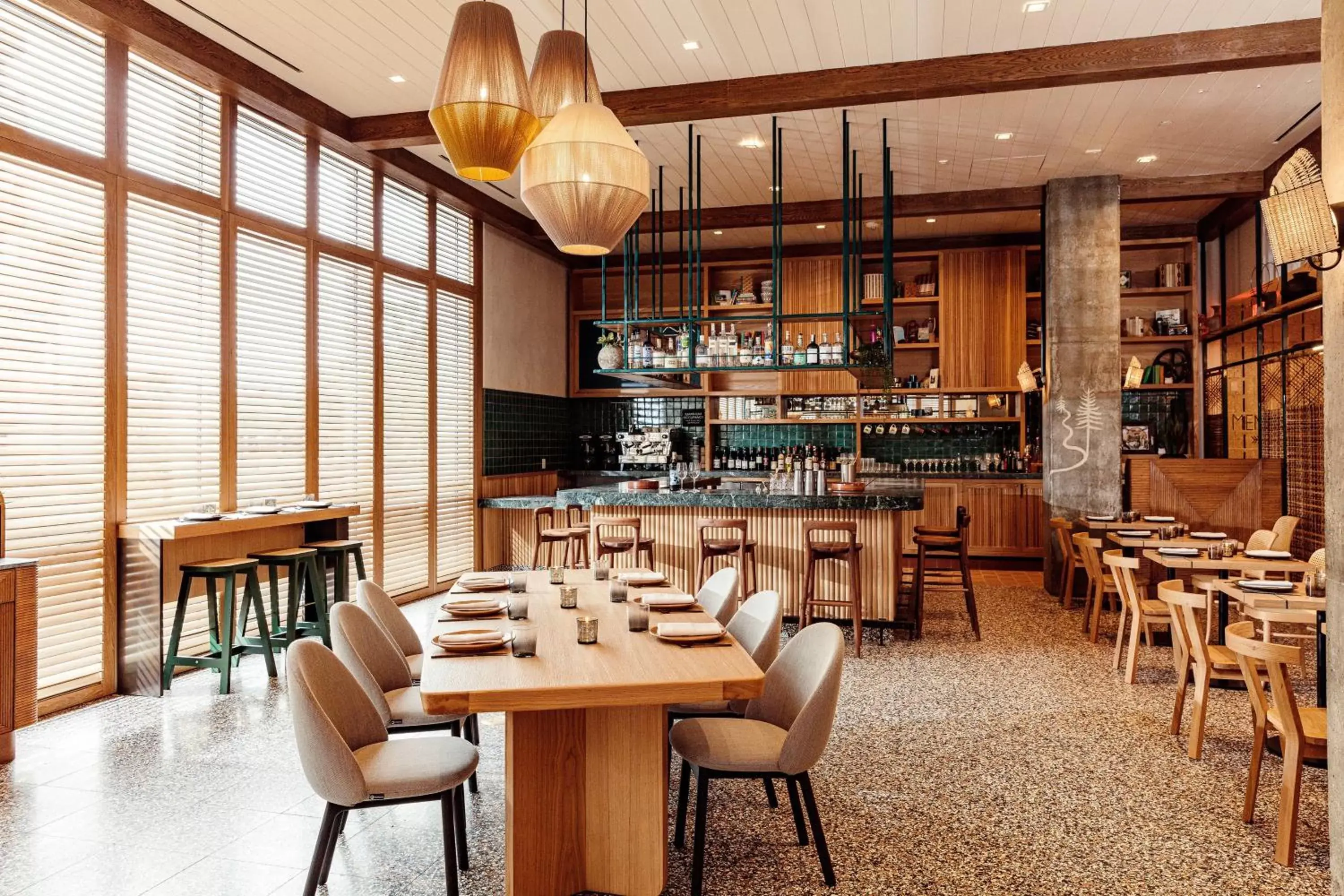 Restaurant/Places to Eat in Hotel June, Los Angeles, a Member of Design Hotels