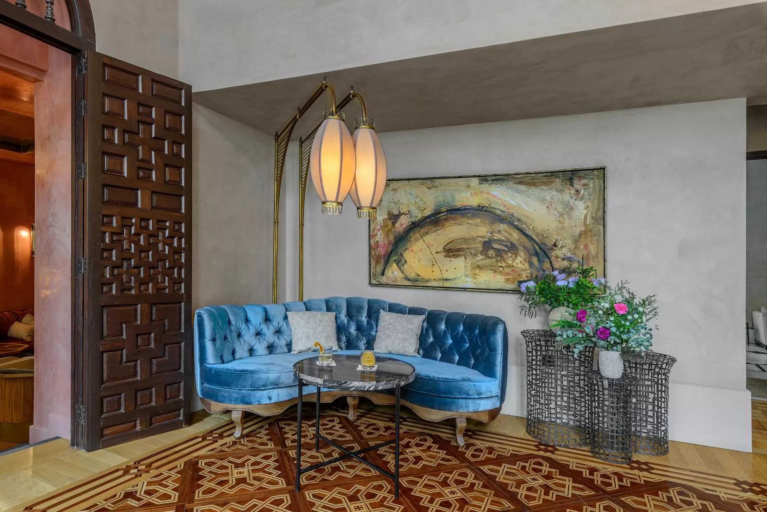 Living room in CoolRooms Palacio Villapanés 5 GL