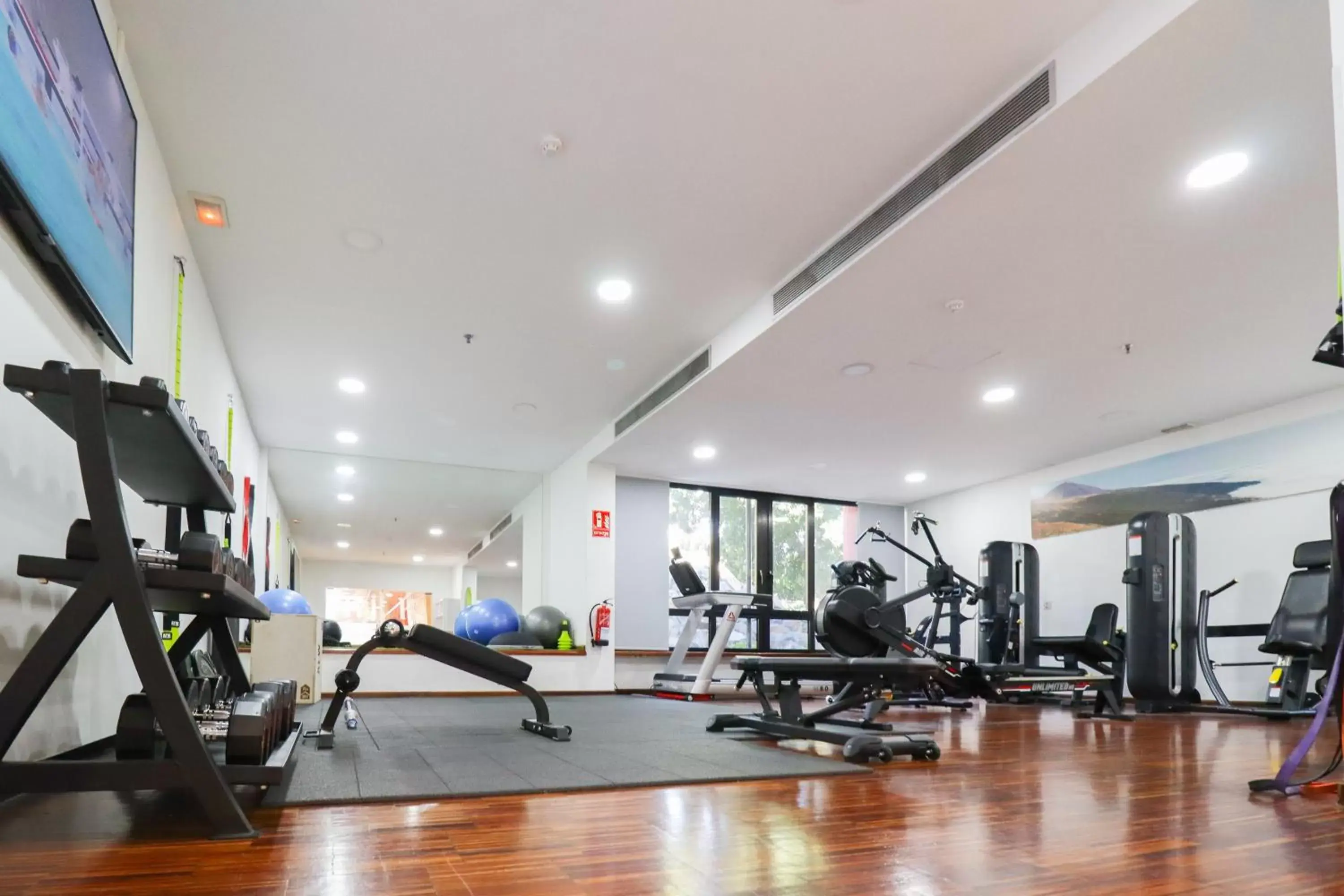 Fitness centre/facilities, Fitness Center/Facilities in Hotel Escuela Santa Cruz