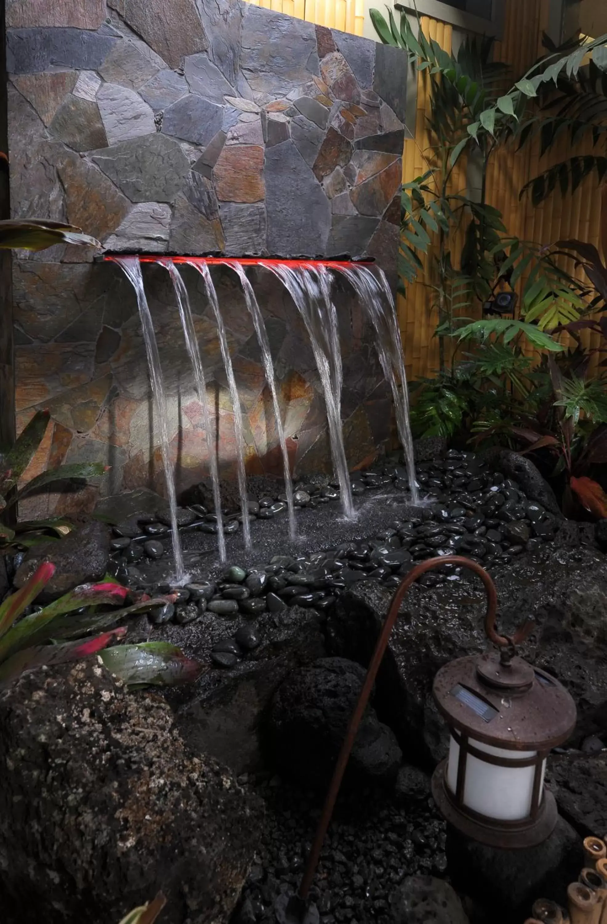 Garden view in Hanalei Colony Resort