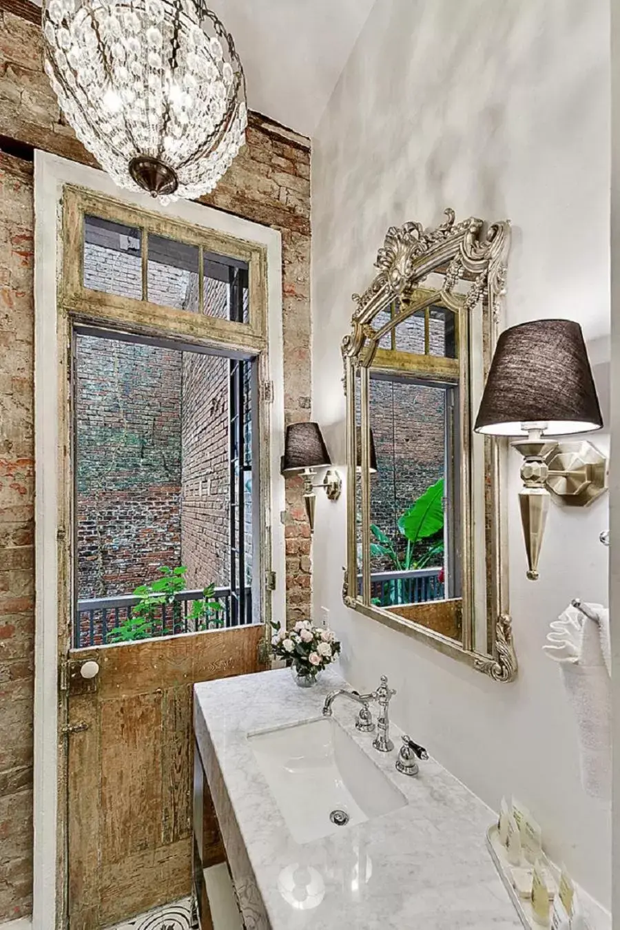 Bathroom in French Quarter Mansion