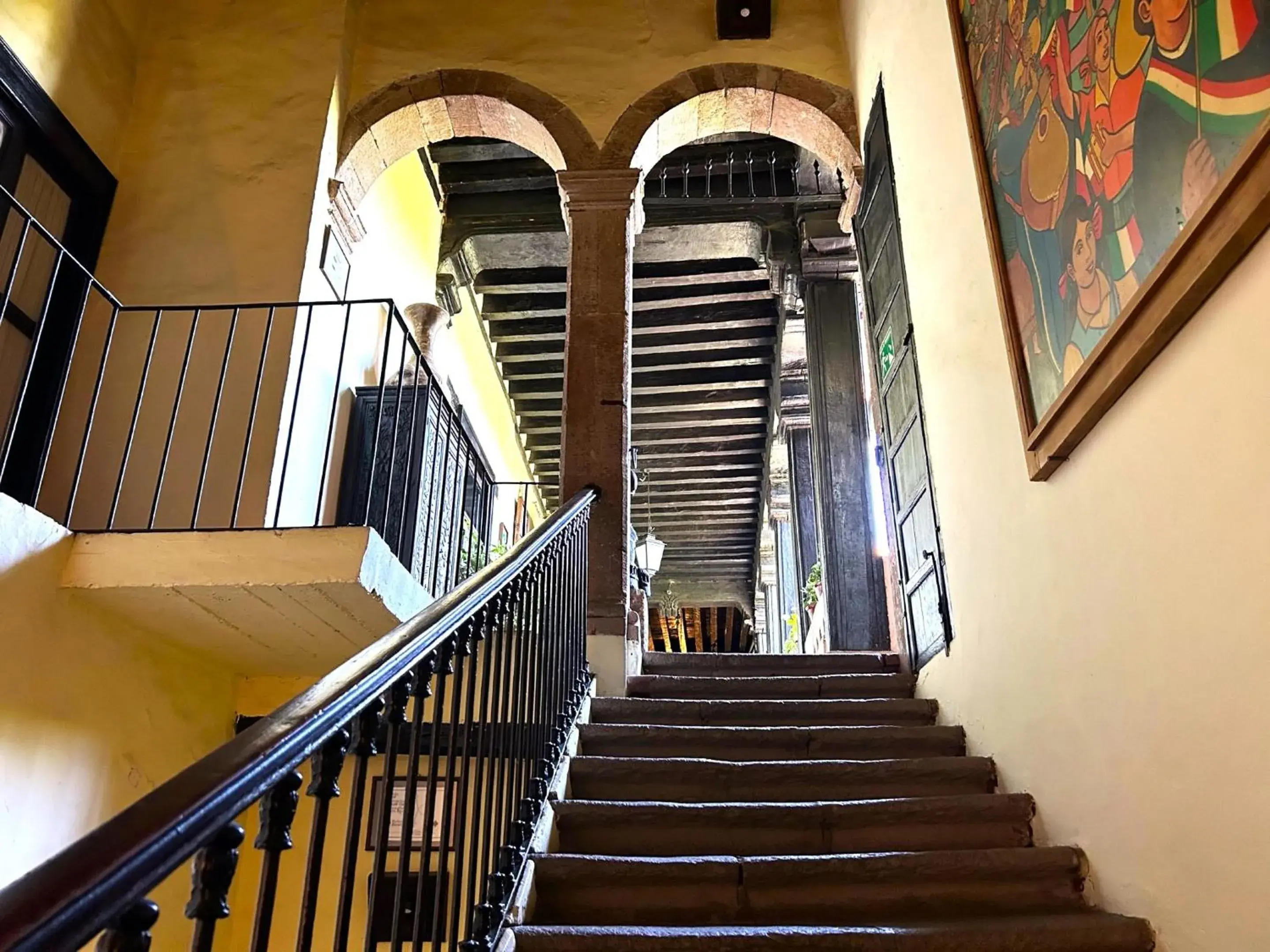 Property building, Balcony/Terrace in Hotel Mansion Iturbe