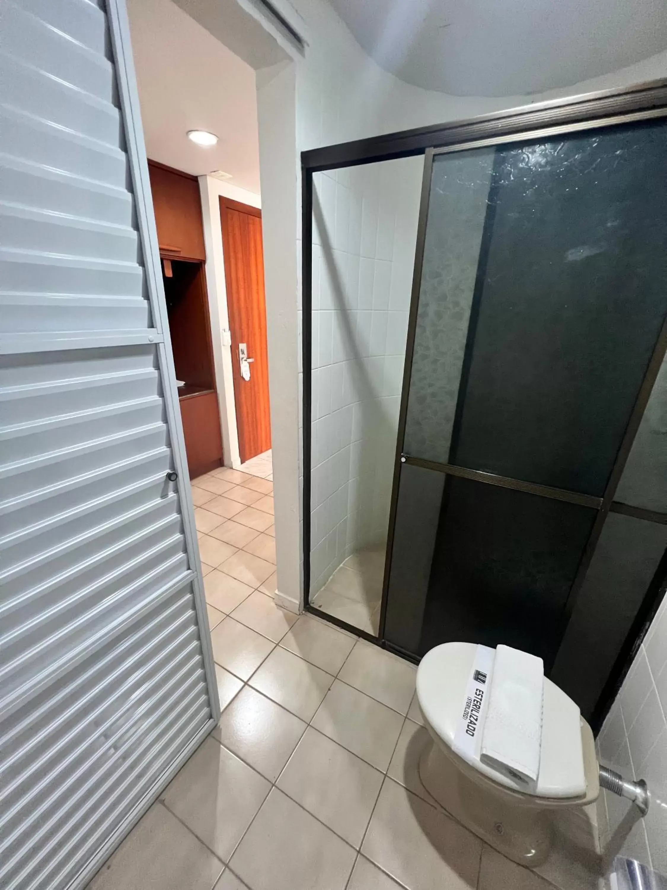 Toilet, Bathroom in Foz Presidente Comfort Hotel