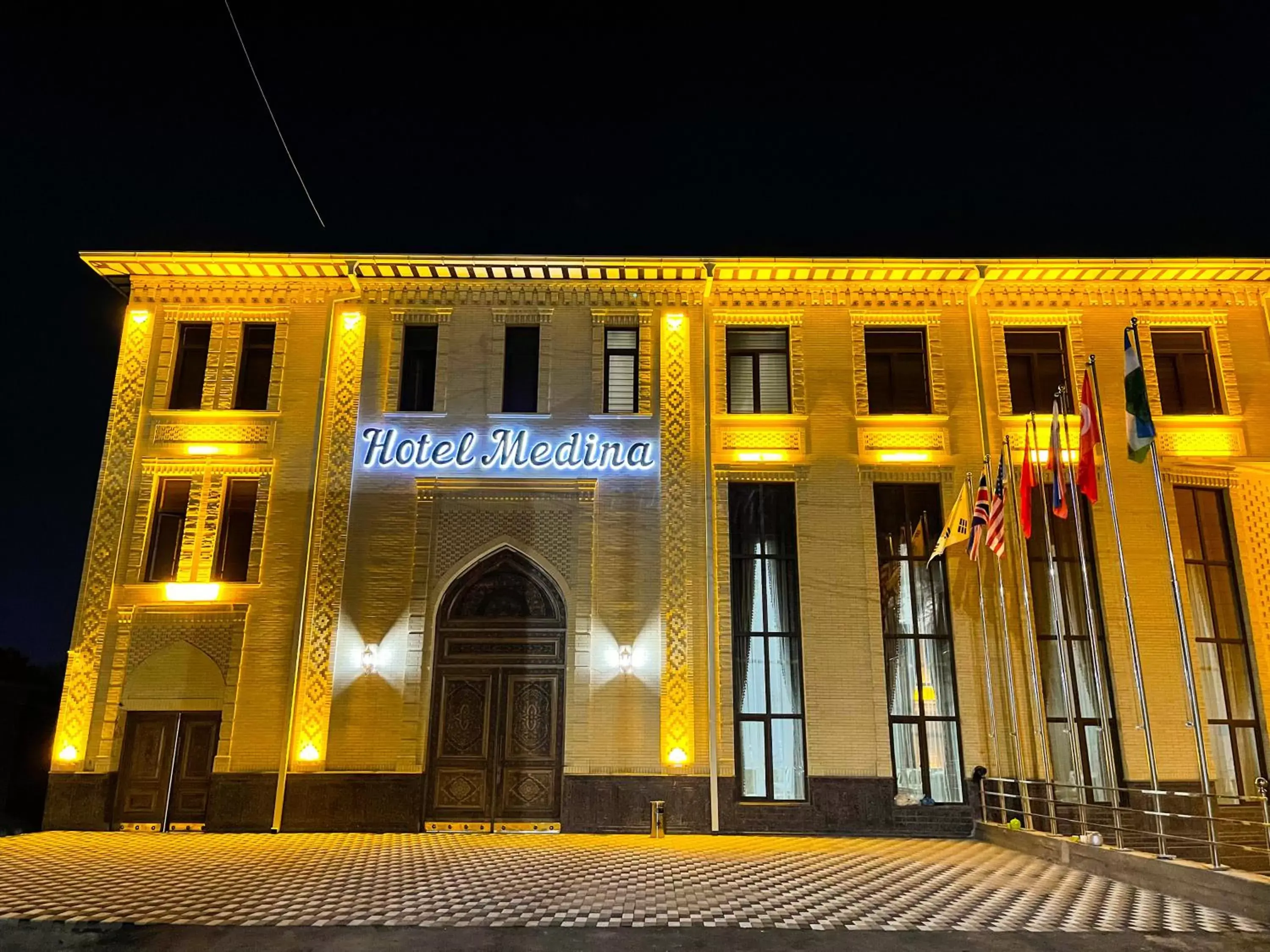 Property building in Medina Hotel Samarkand Property building in Medina Hotel Samarkand