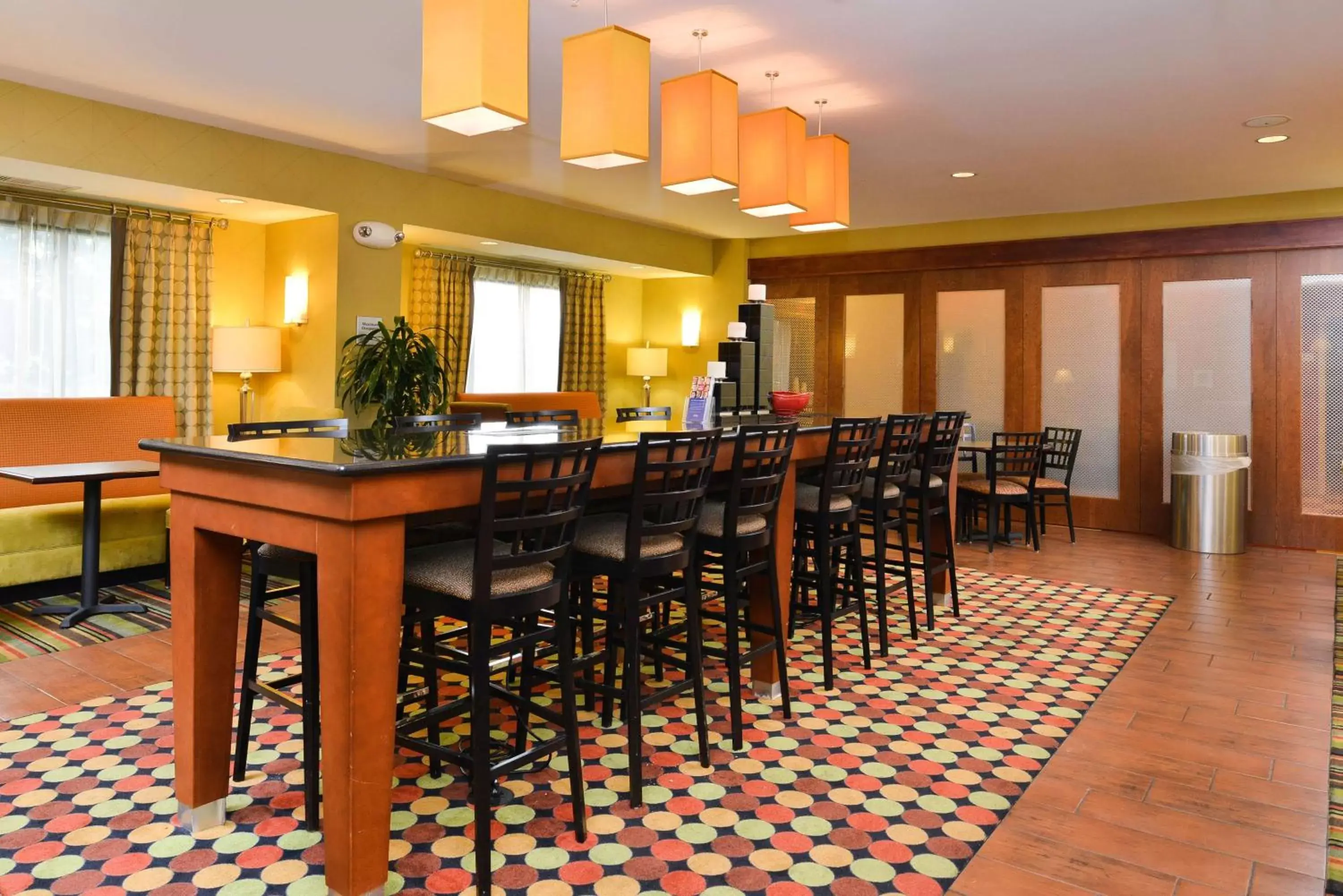 Lobby or reception in Hampton Inn Yorkville