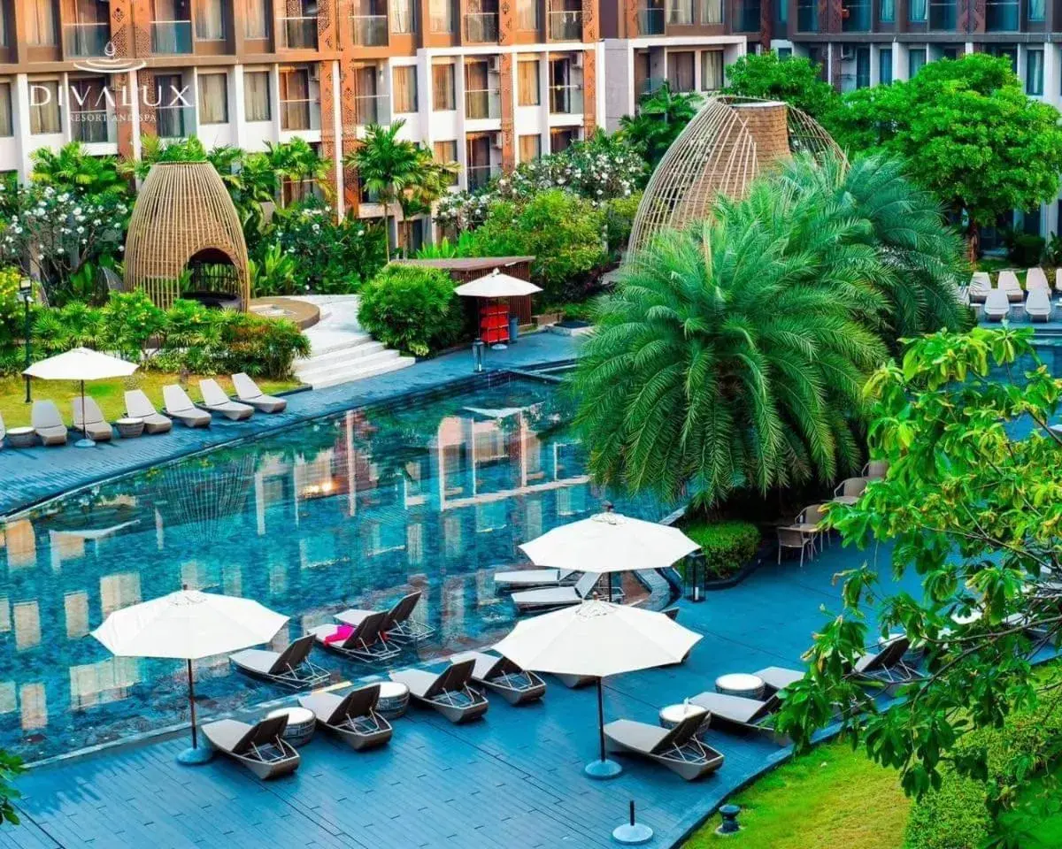 Garden view, Pool View in Divalux Resort & Spa Bangkok, Suvarnabhumi Airport-Free Shuttle