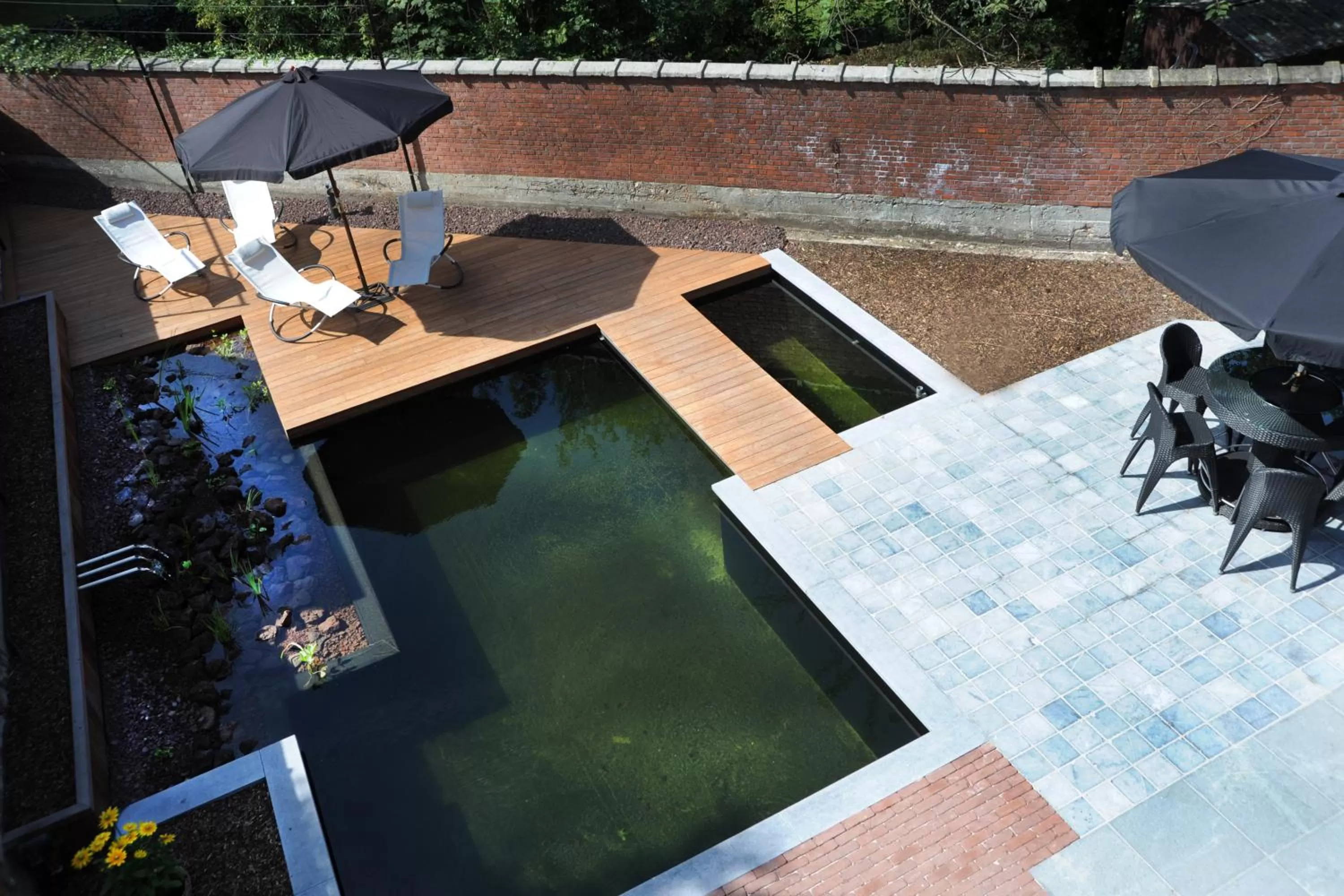 Balcony/Terrace in Charmehotel Villa Saporis