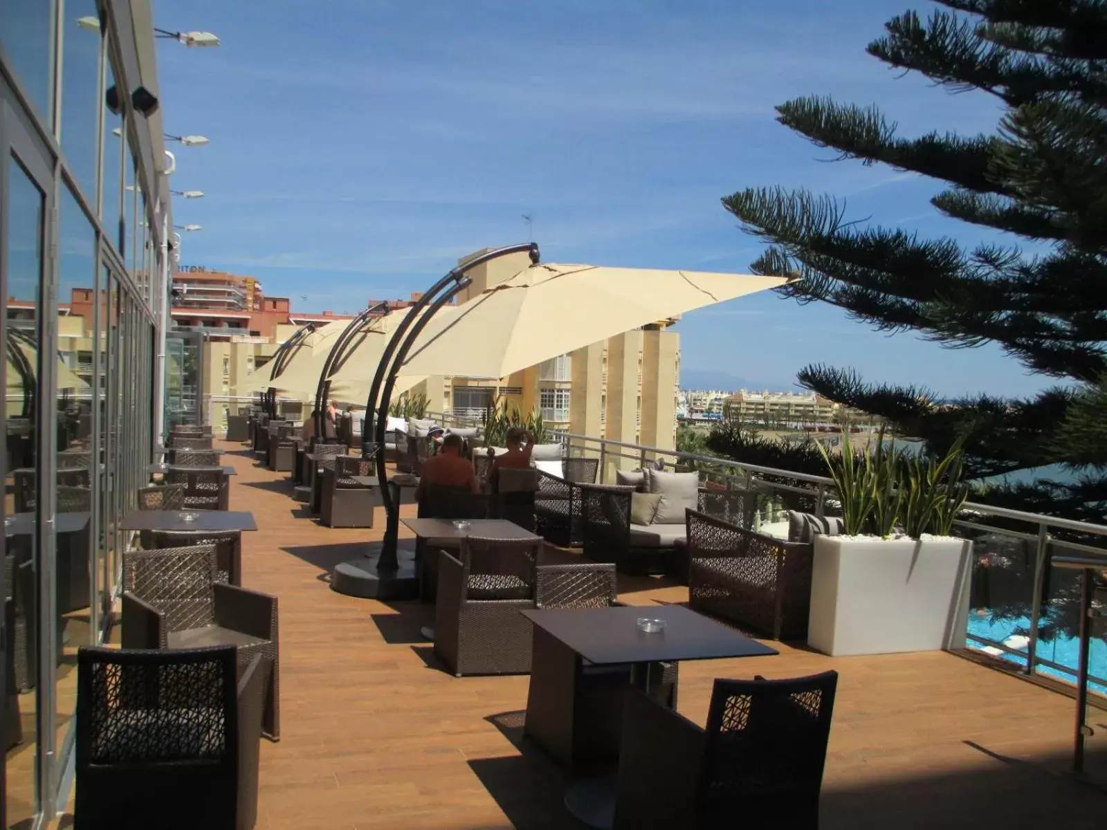 Balcony/Terrace in Medplaya Hotel Riviera - Adults Recommended