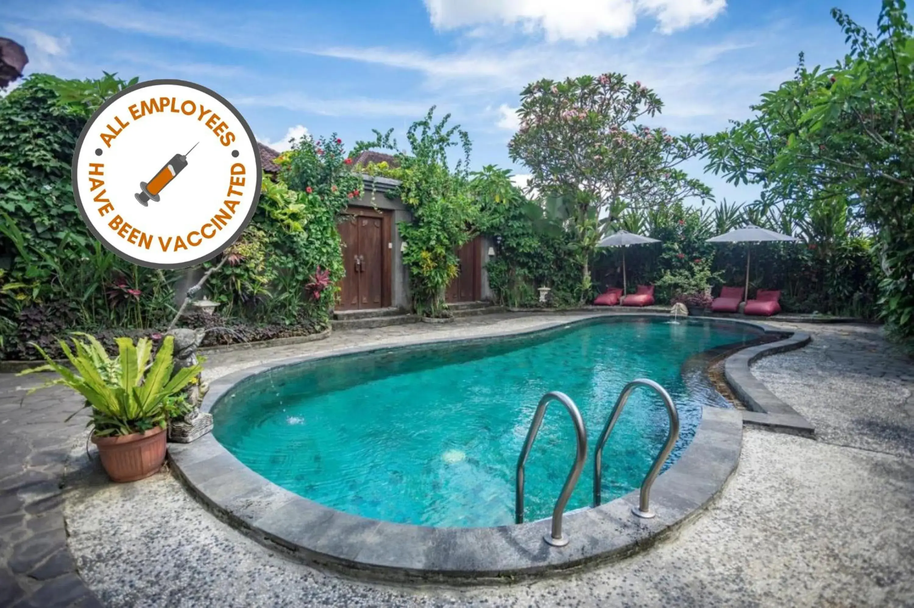 Swimming Pool in Ladera Villa Ubud