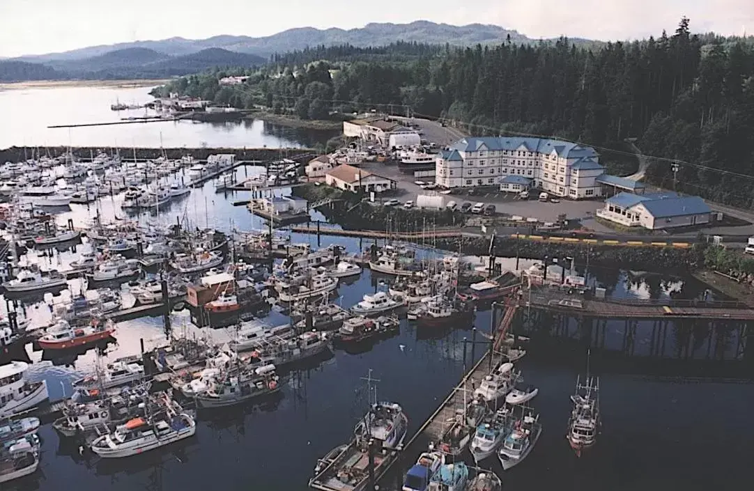 Bird's eye view, Bird's-eye View in Quarterdeck Inn Port Hardy