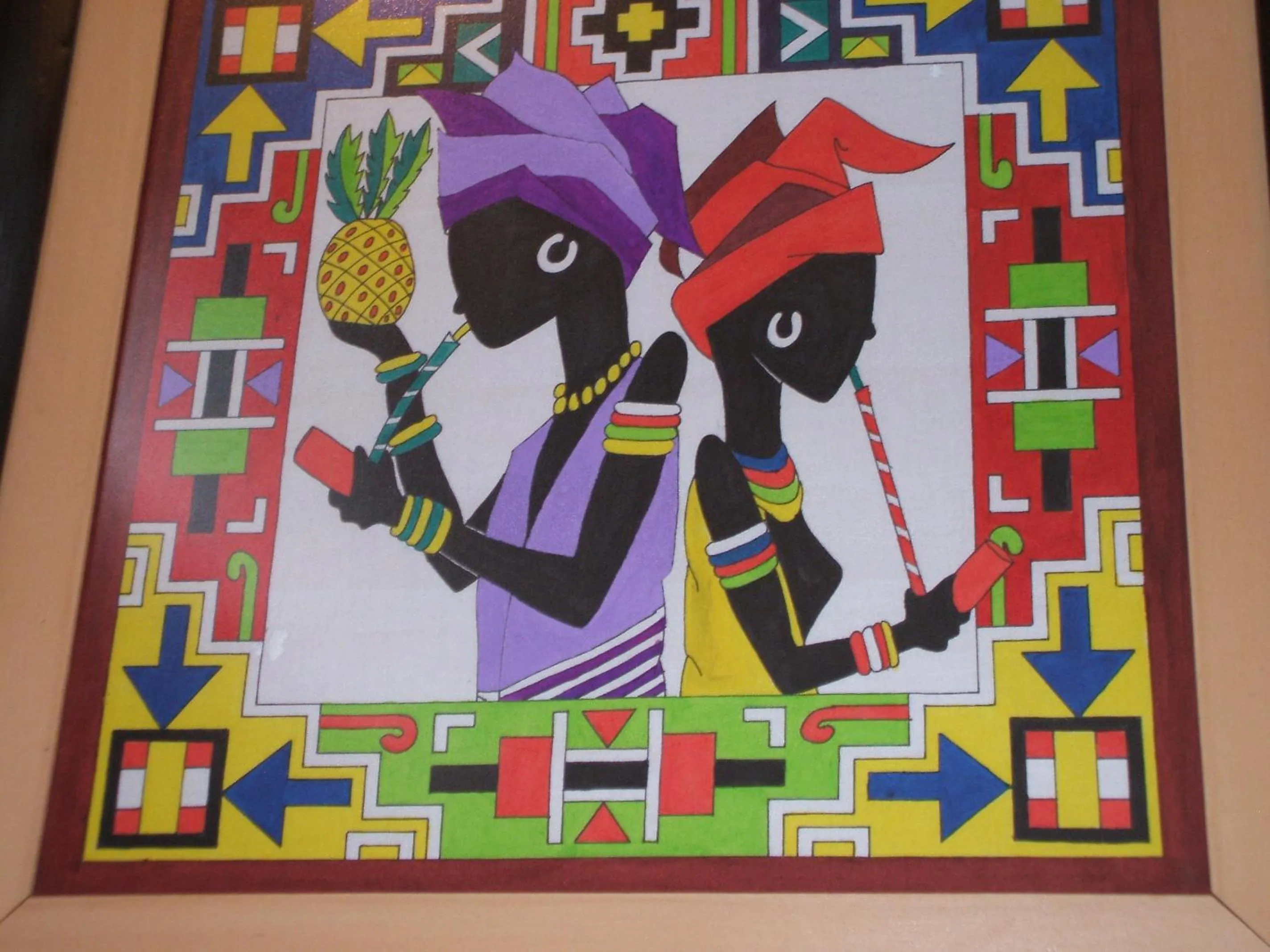 Decorative detail in Cherry Tree Cottage B&B Linden