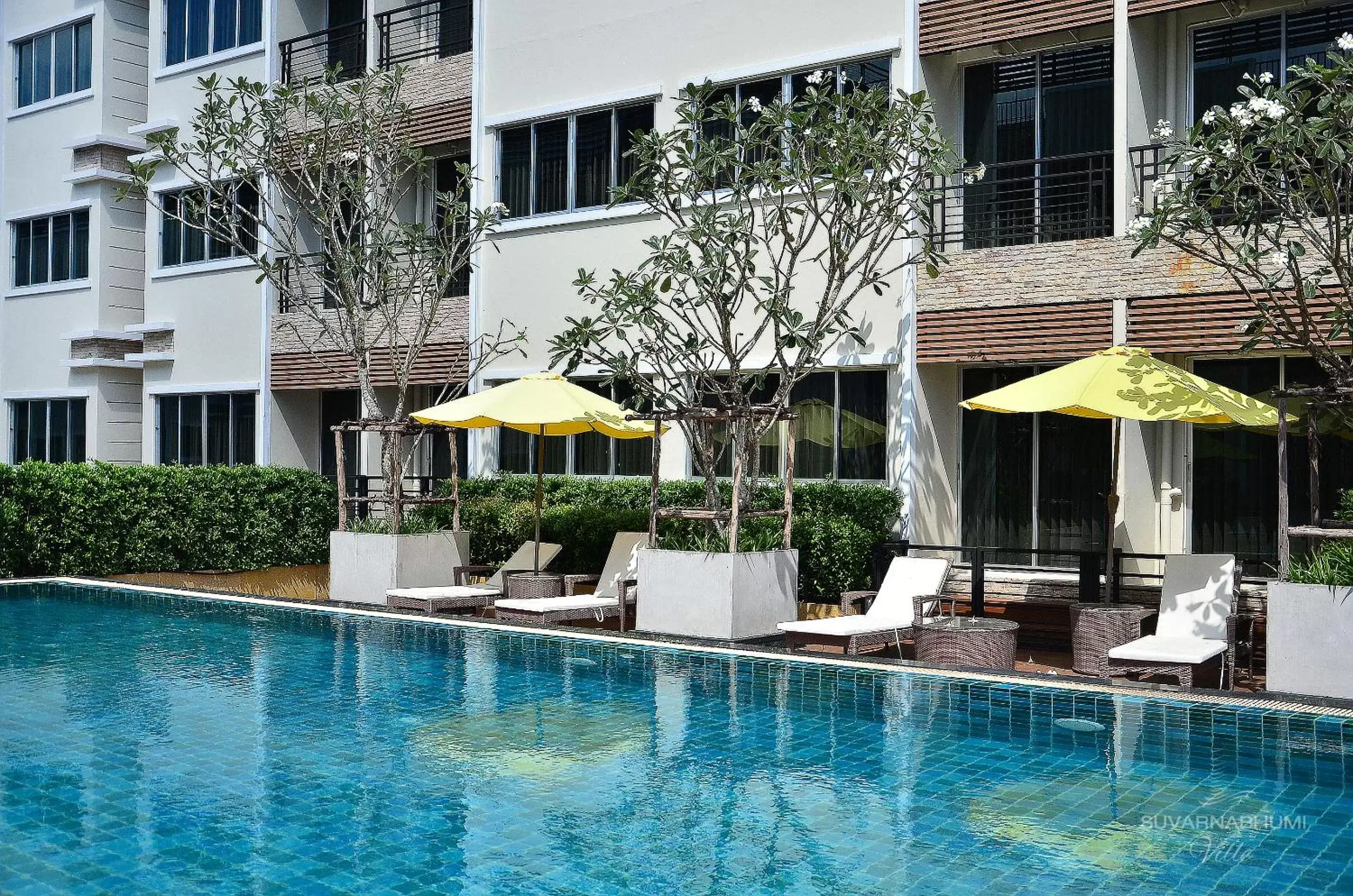 Property building, Swimming Pool in Suvarnabhumi Ville Airport Hotel